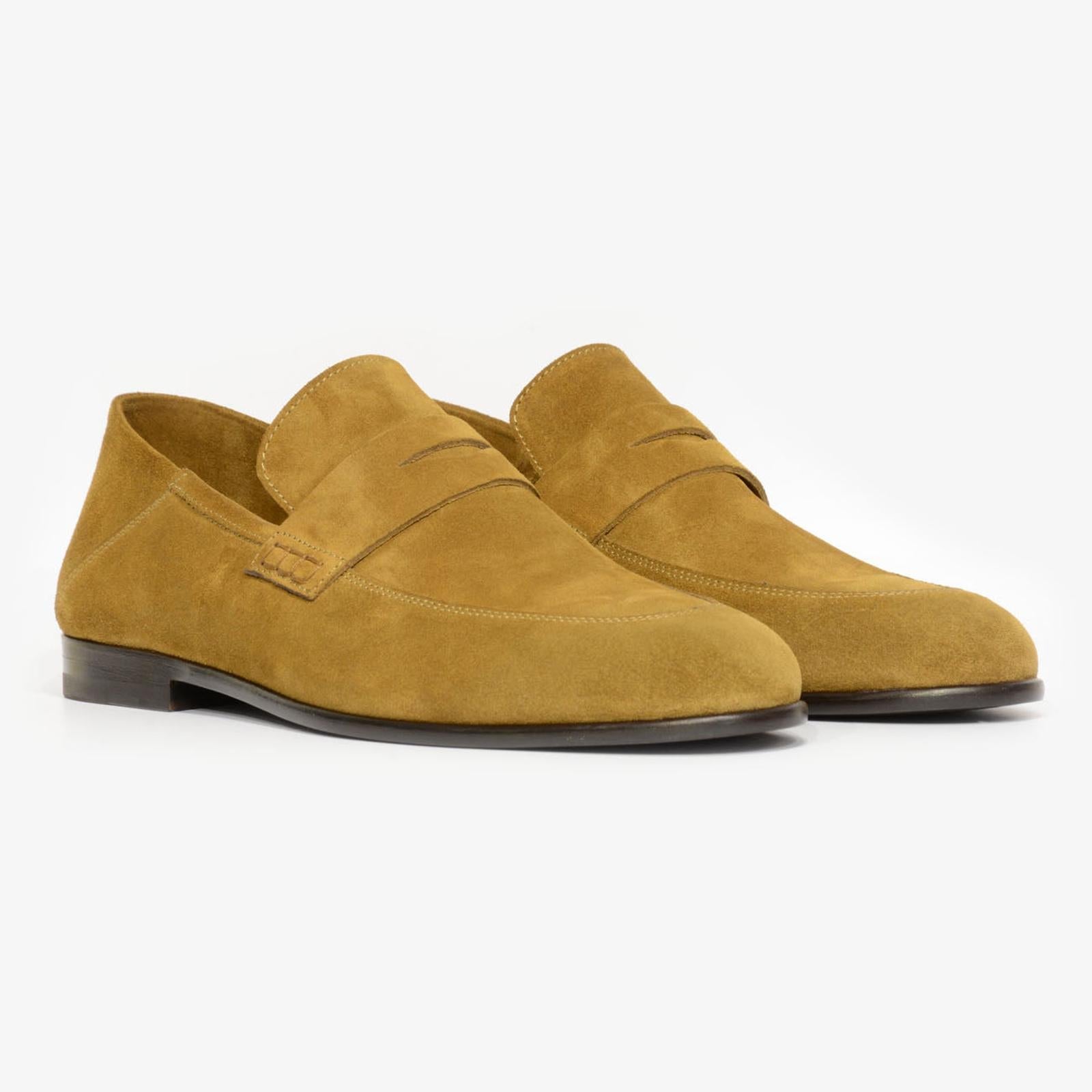 Harrys Of London Edward Soft G Suede Shoe Couro-MALFORD OF LONDON SAVILE ROW MENSWEAR OUTLET