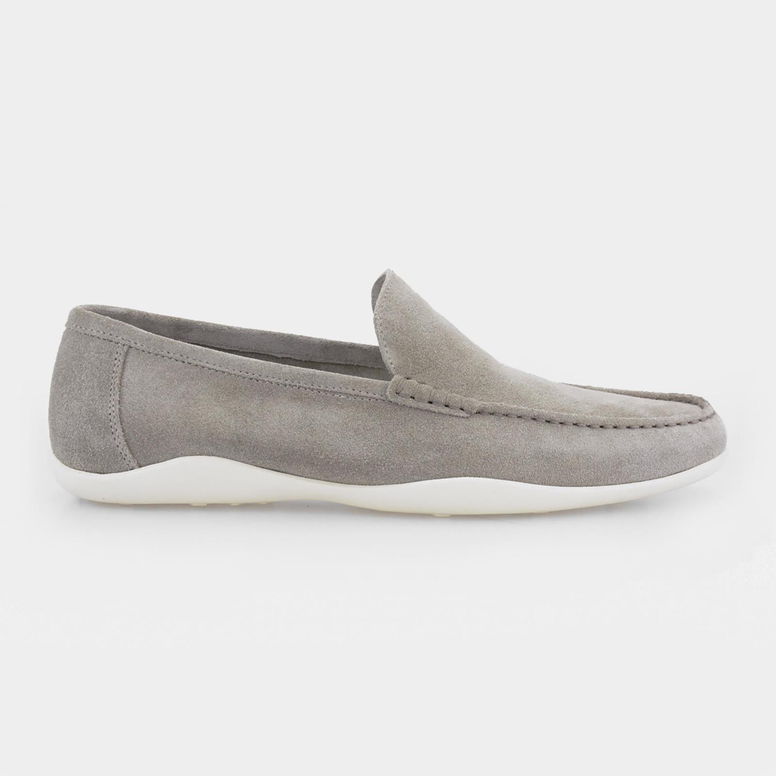 Harrys Of London Glider Suede Shoe Perla