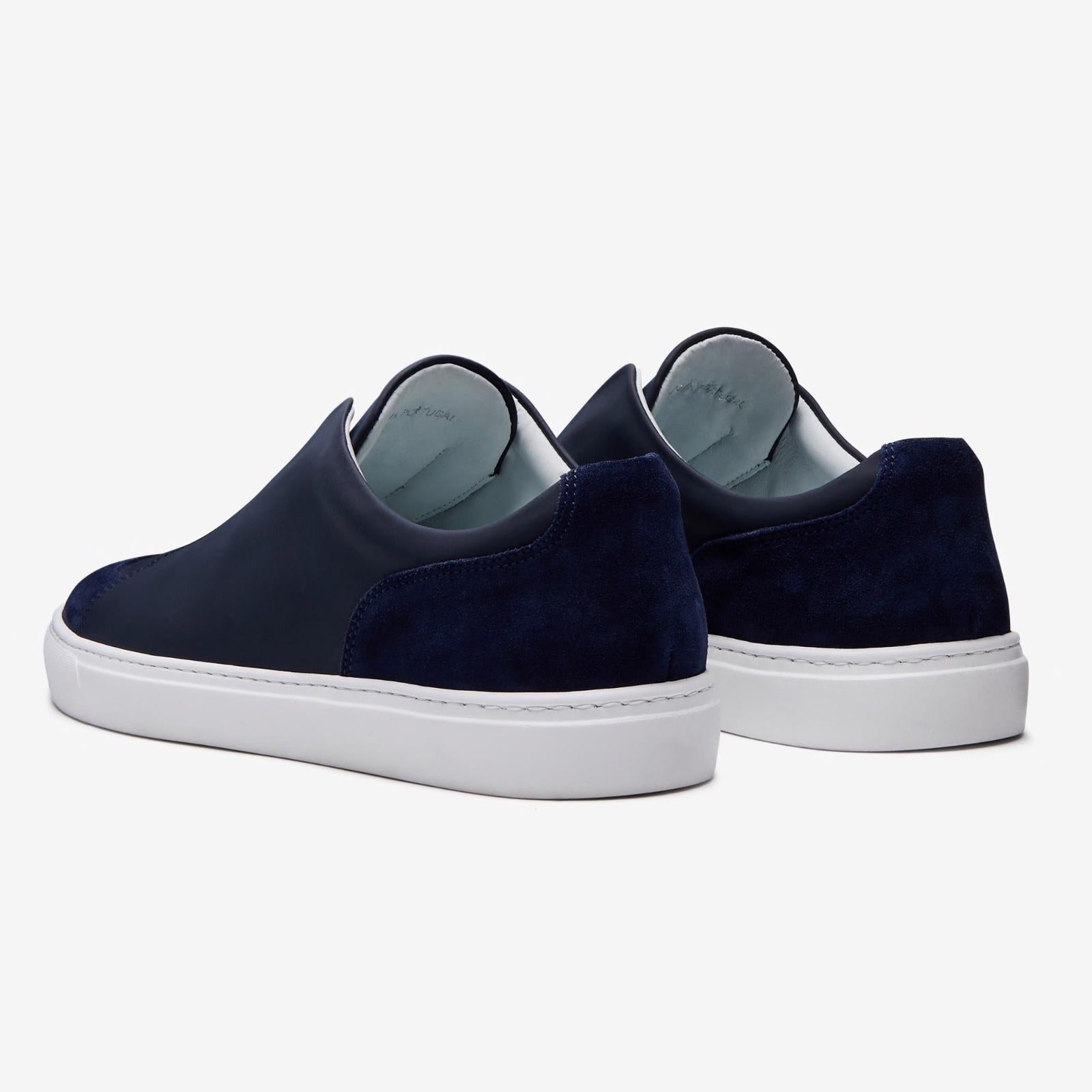 Harrys Of London Jaunty Pro Trainer Tech/Suede Midnight