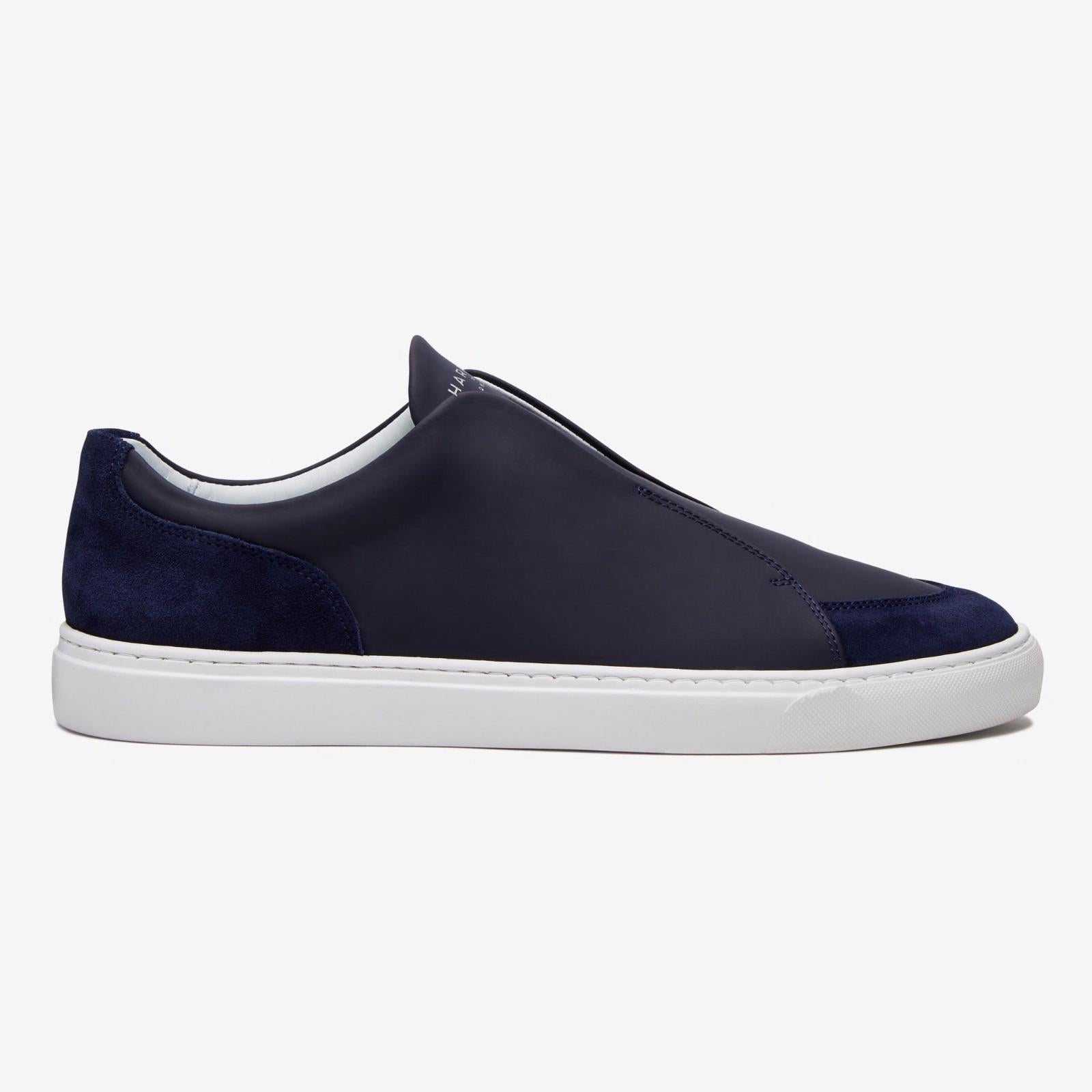 Harrys Of London Jaunty Pro Trainer Tech/Suede Midnight