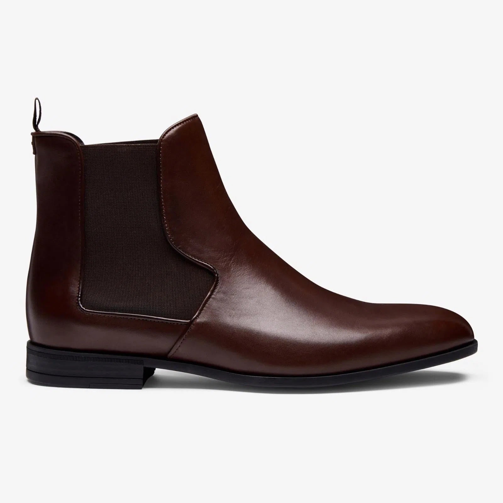 Harrys Of London Mark F Satin Calf Shoe Dark Brown-MALFORD OF LONDON SAVILE ROW MENSWEAR OUTLET