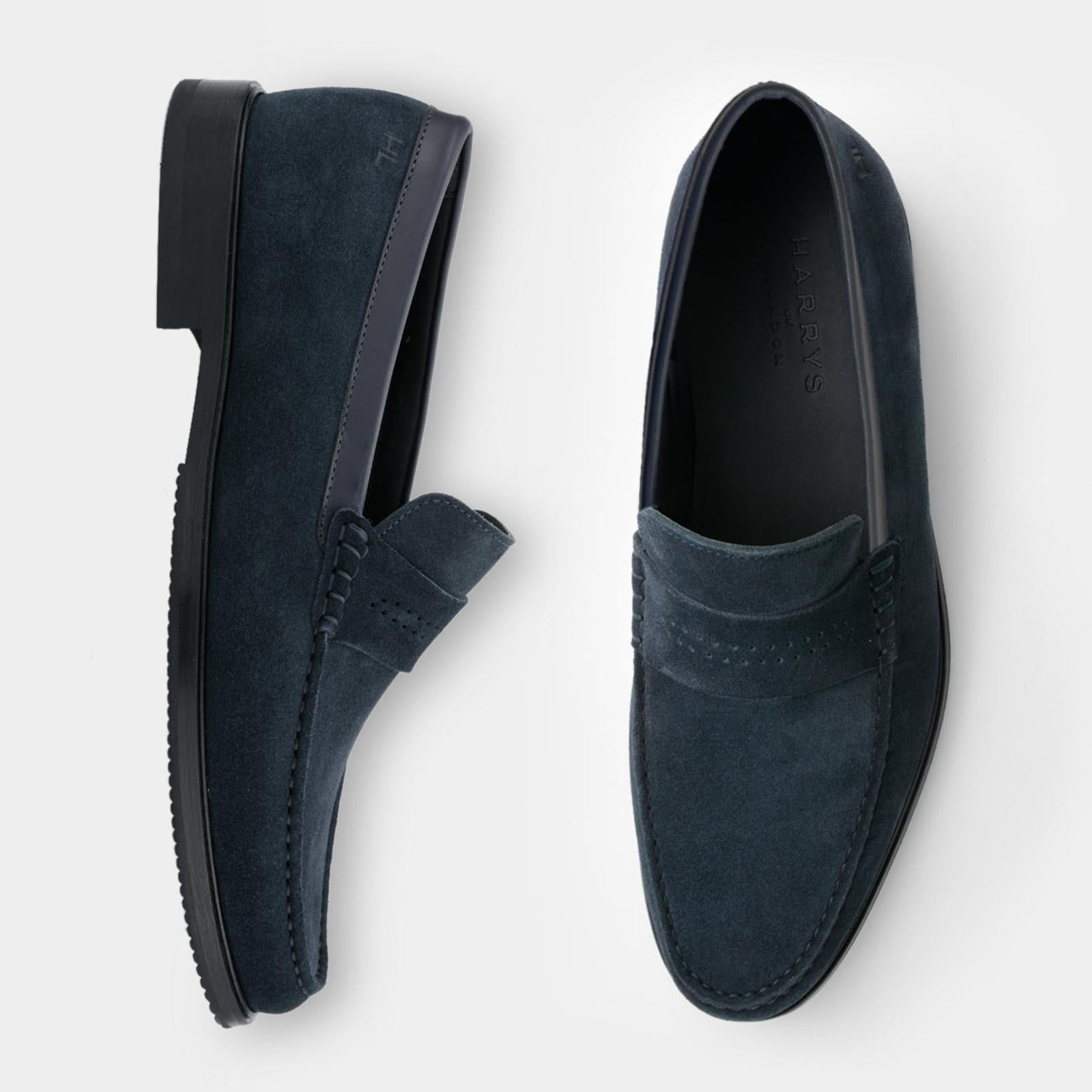 Harrys Of London Matt G Suede Shoe Midnight