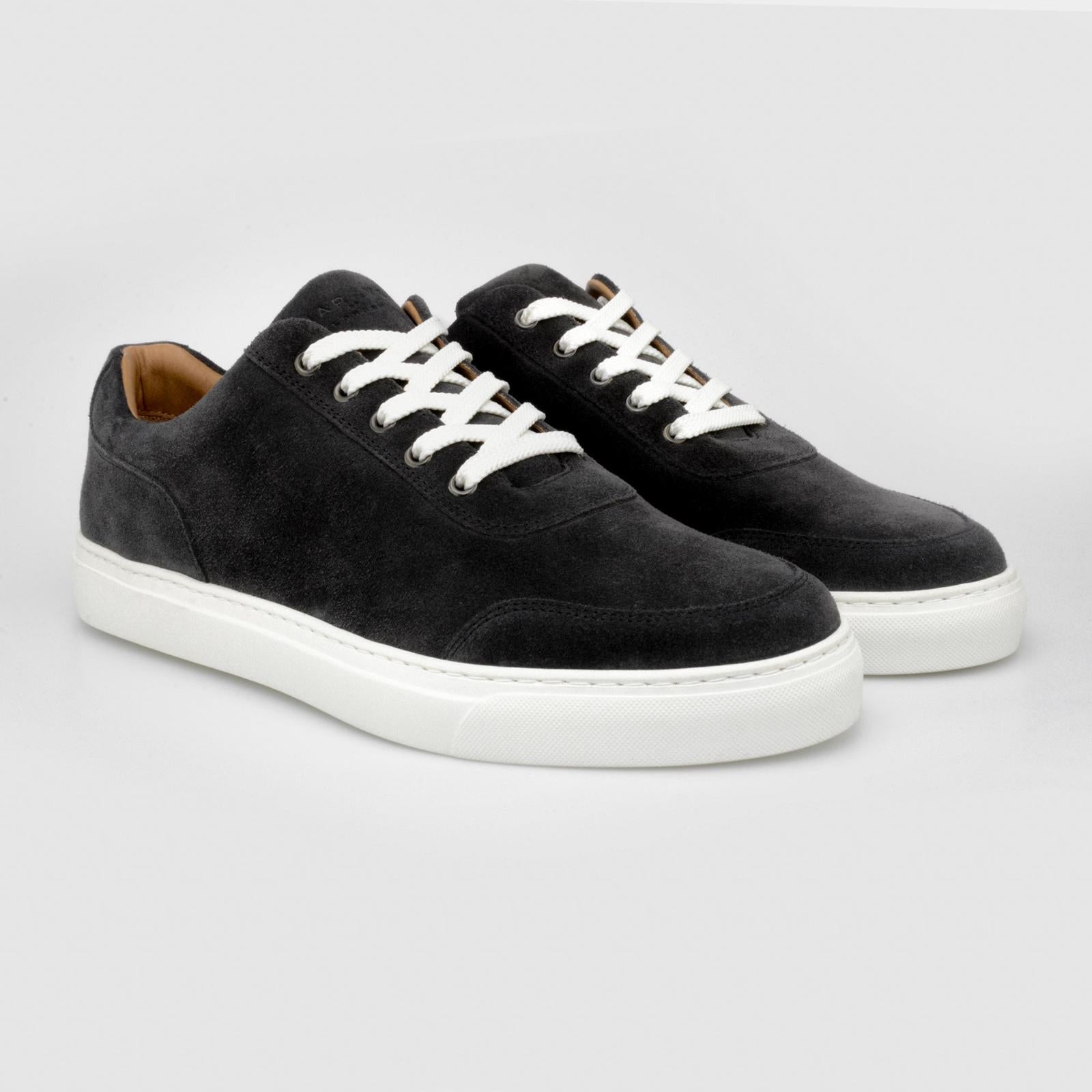 Harrys Of London Nimble Suede Trainer Black