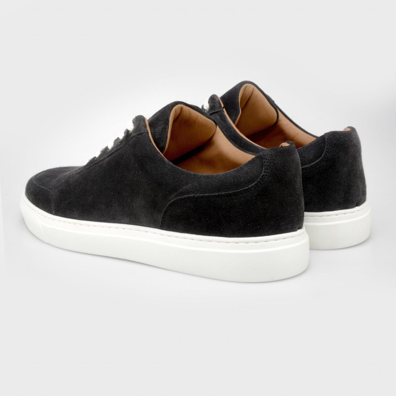 Harrys Of London Nimble Suede Trainer Black