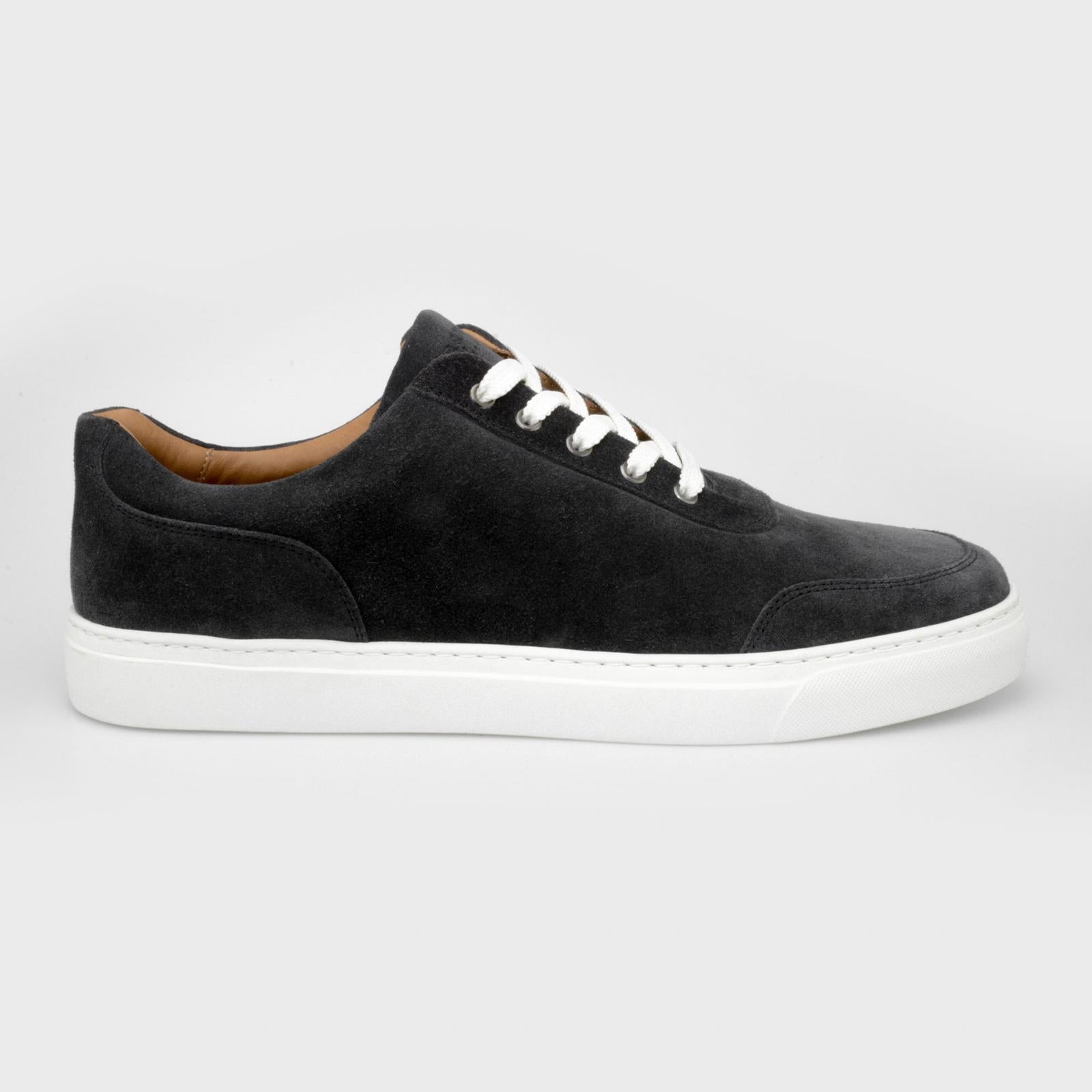 Harrys Of London Nimble Suede Trainer Black