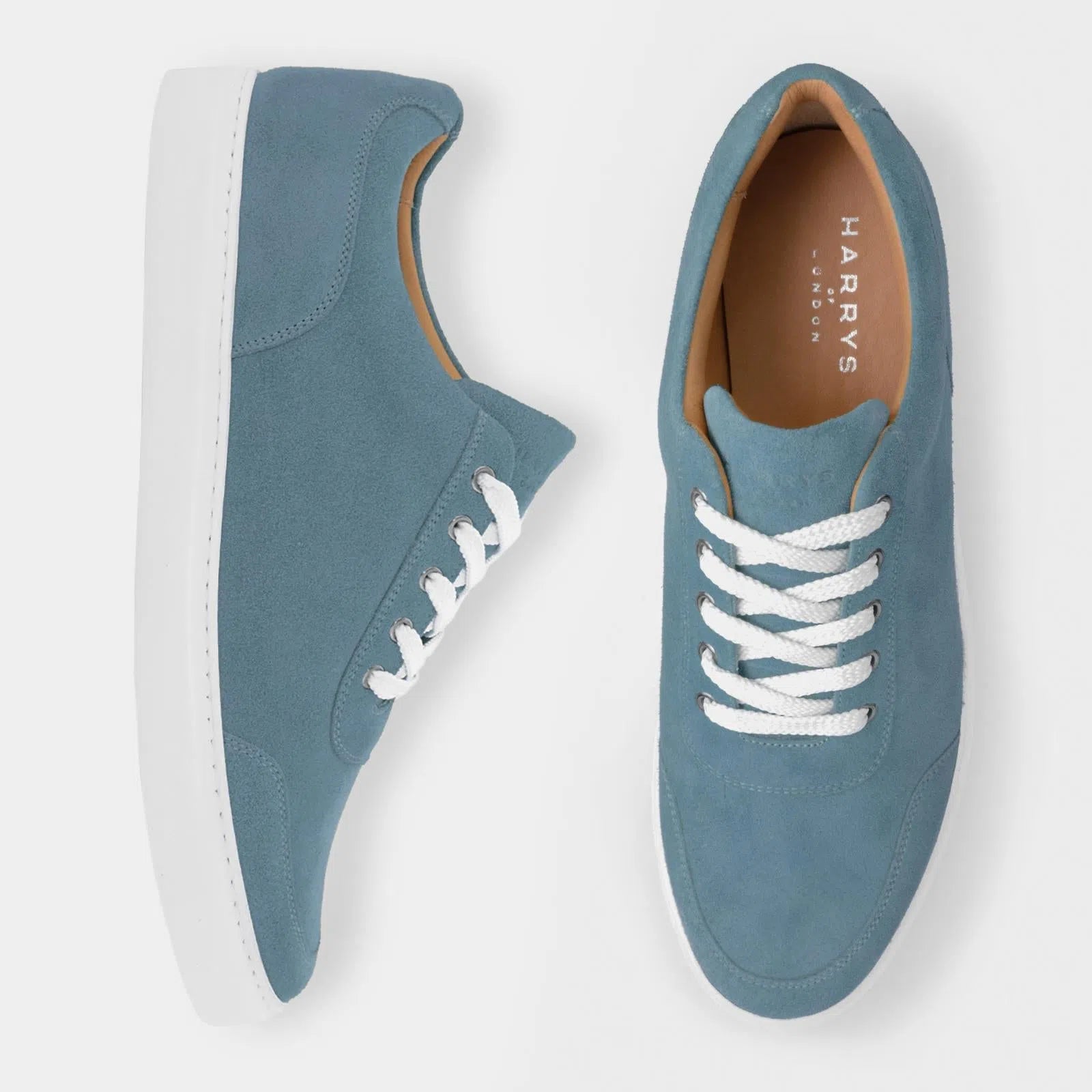 Harrys Of London Nimble Suede Trainer Jeans-MALFORD OF LONDON SAVILE ROW MENSWEAR OUTLET