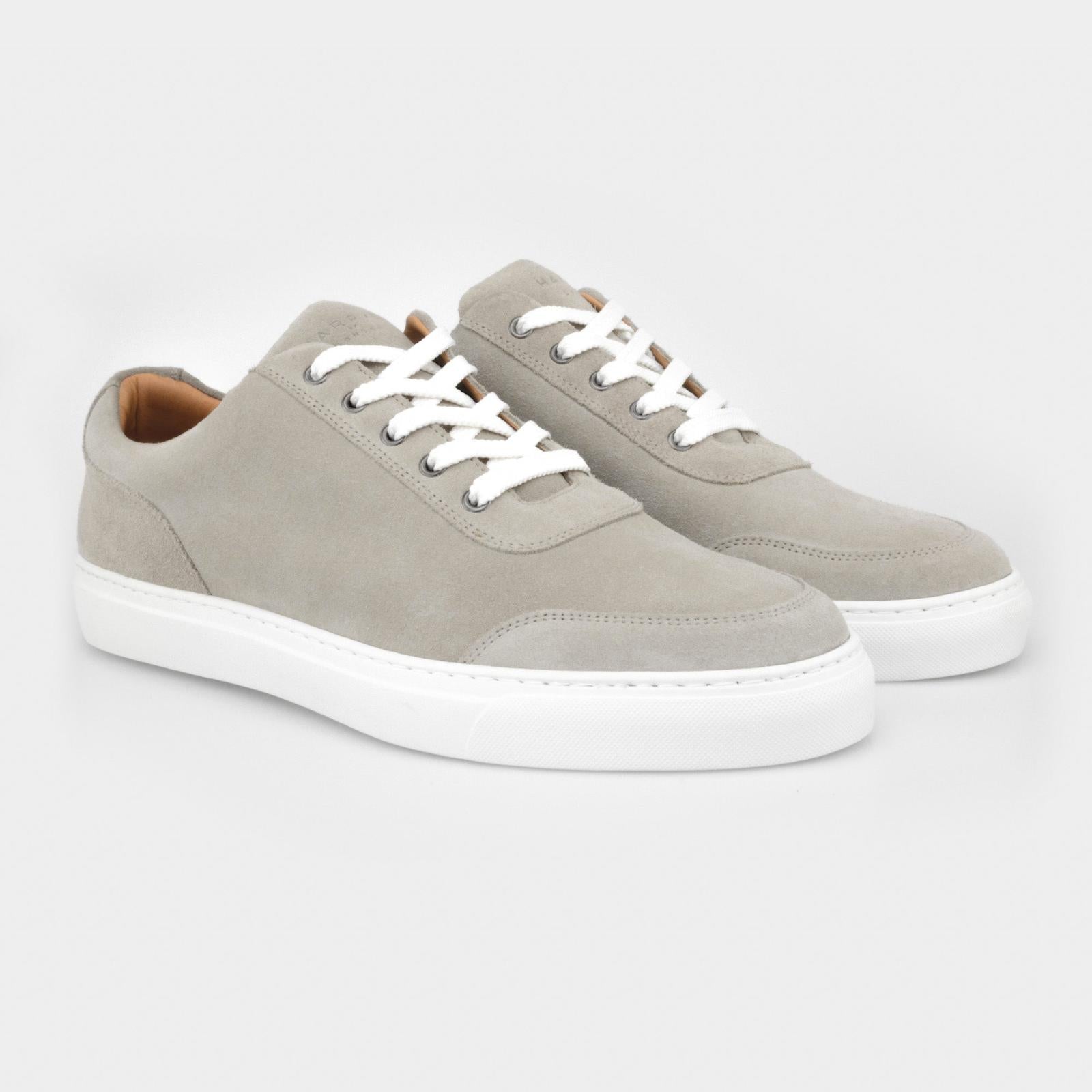 Harrys Of London Nimble Suede Trainer Perla