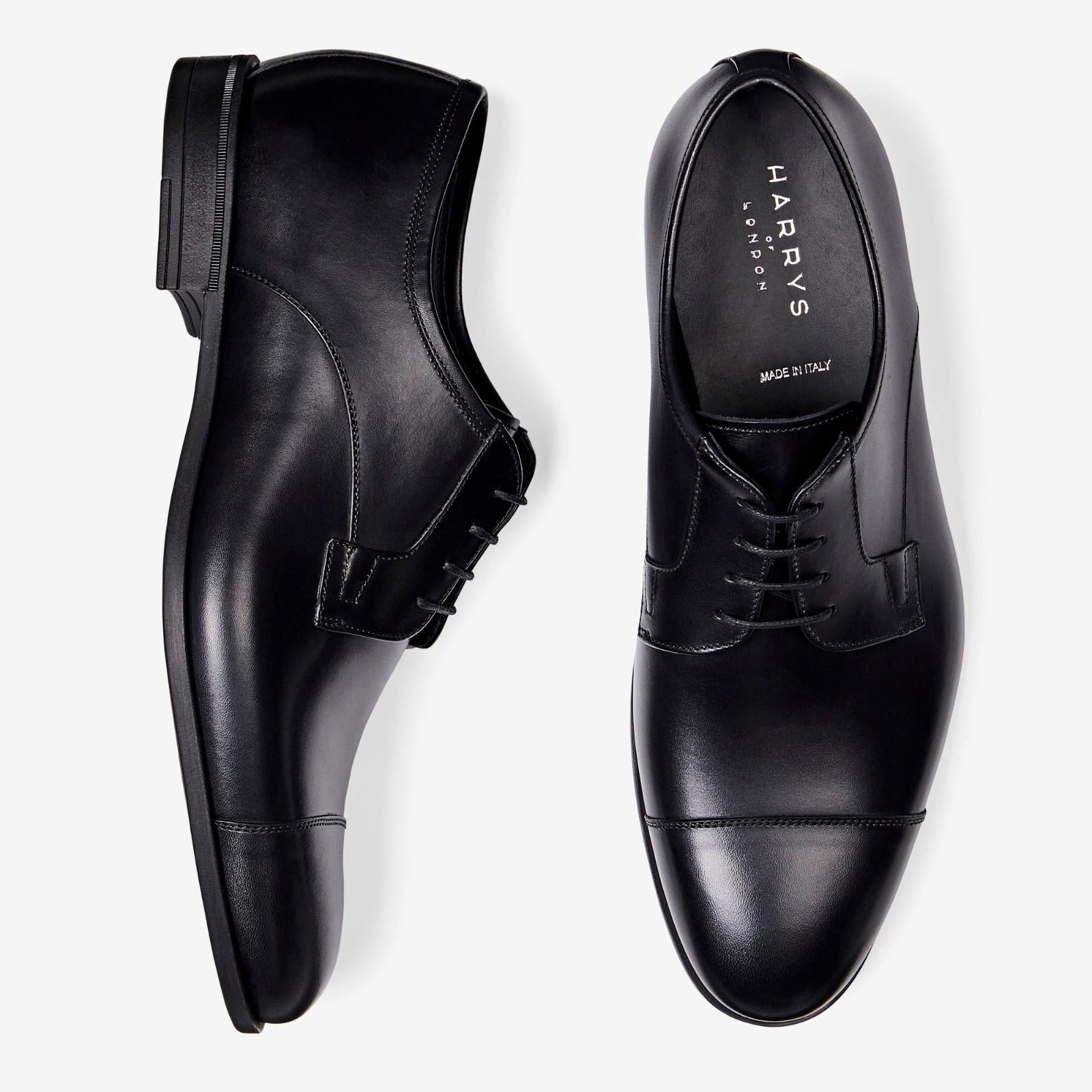 Harrys Of London Terence F Satin Calf Shoe Black