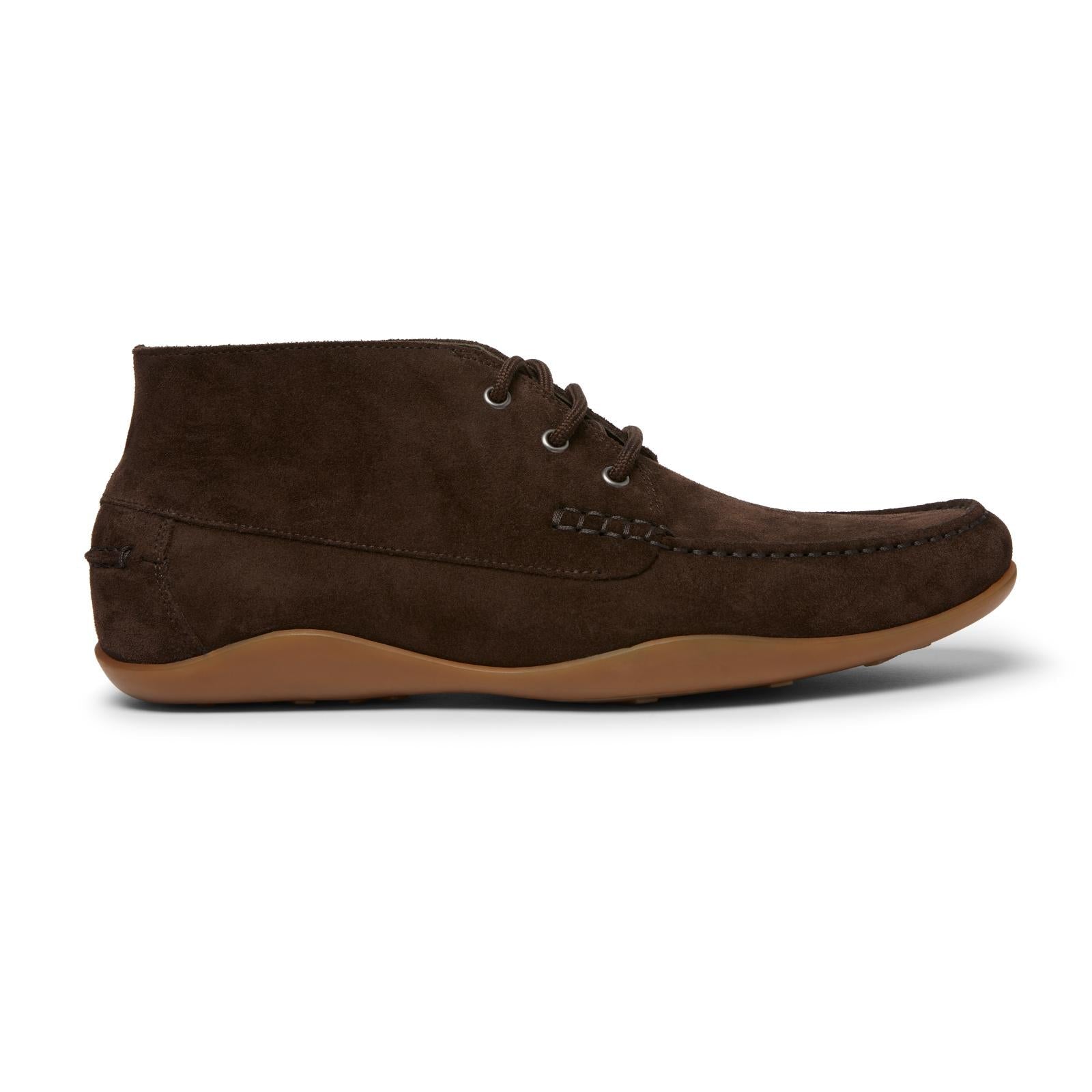 Harrys Of London Walter Suede Espresso Rubber Honey-MALFORD OF LONDON SAVILE ROW MENSWEAR OUTLET