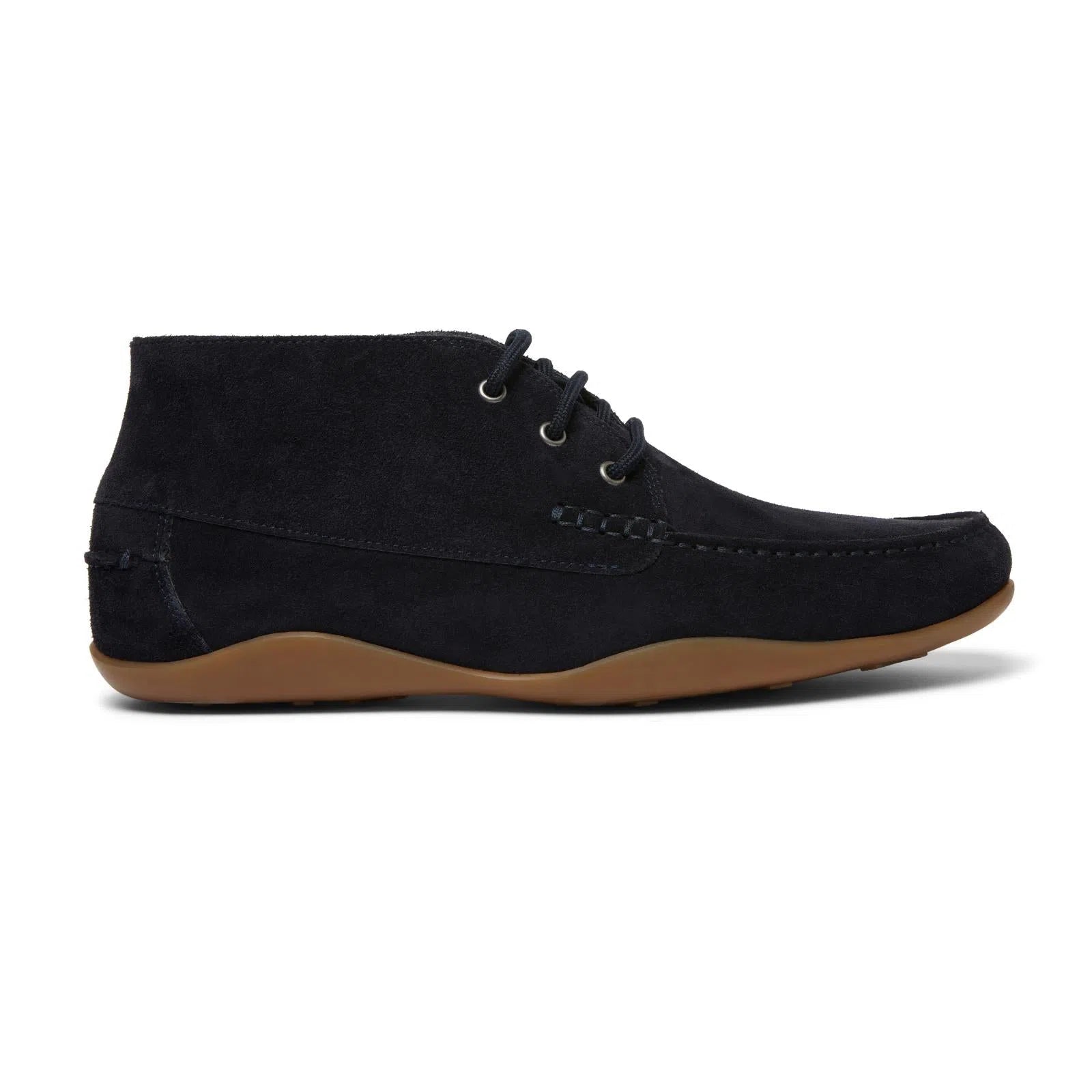 Harrys Of London Walter Suede Shoe Dark Navy-MALFORD OF LONDON SAVILE ROW MENSWEAR OUTLET