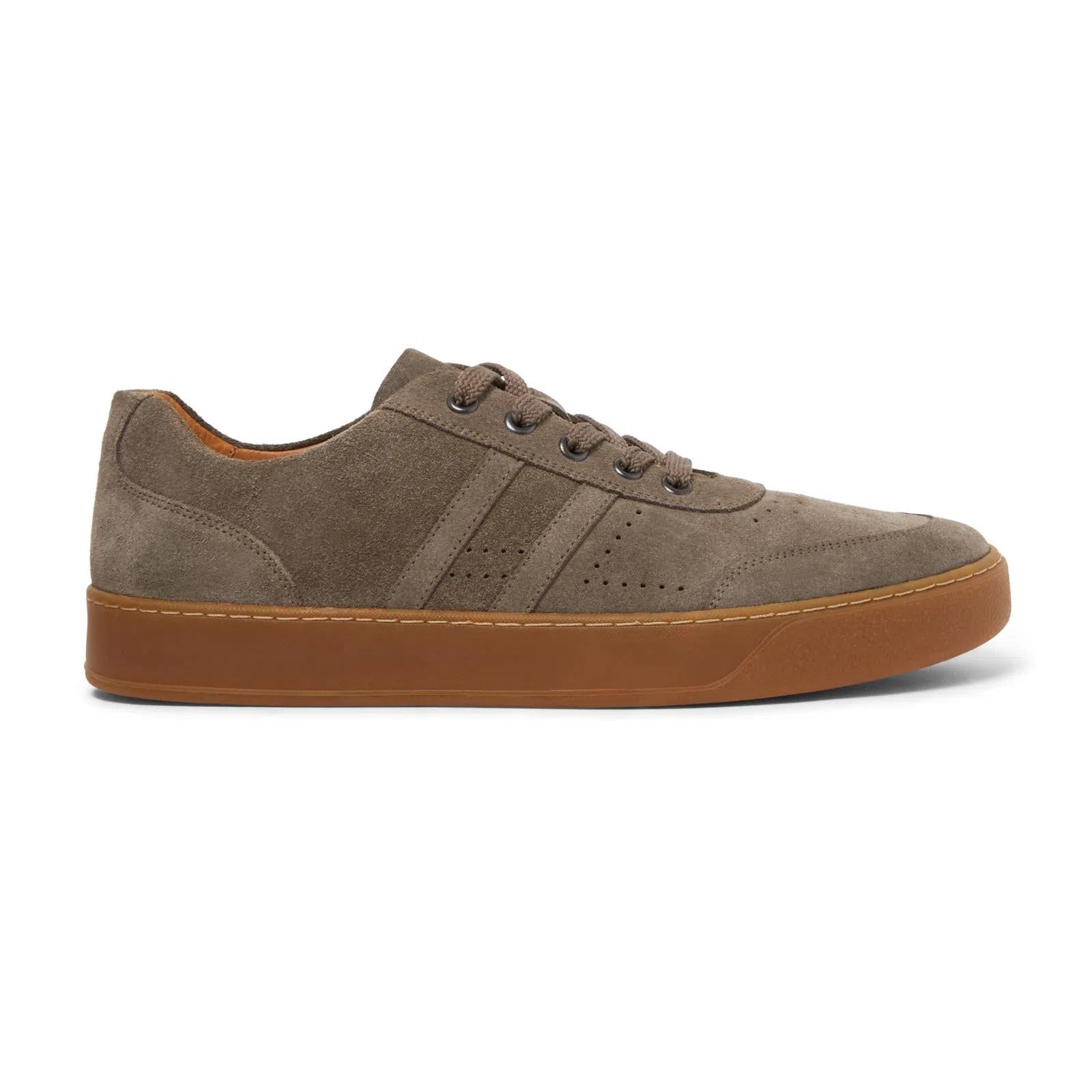 Harrys Of London Warren Suede Trainer Taupe-MALFORD OF LONDON SAVILE ROW MENSWEAR OUTLET