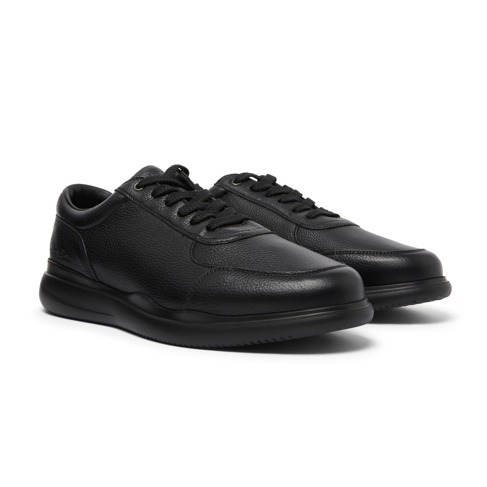 Harrys Of London Wave Sneaker Soft Milled Calf Black