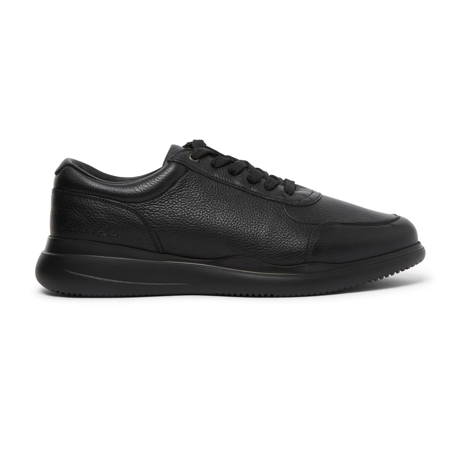 Harrys Of London Wave Sneaker Soft Milled Calf Black