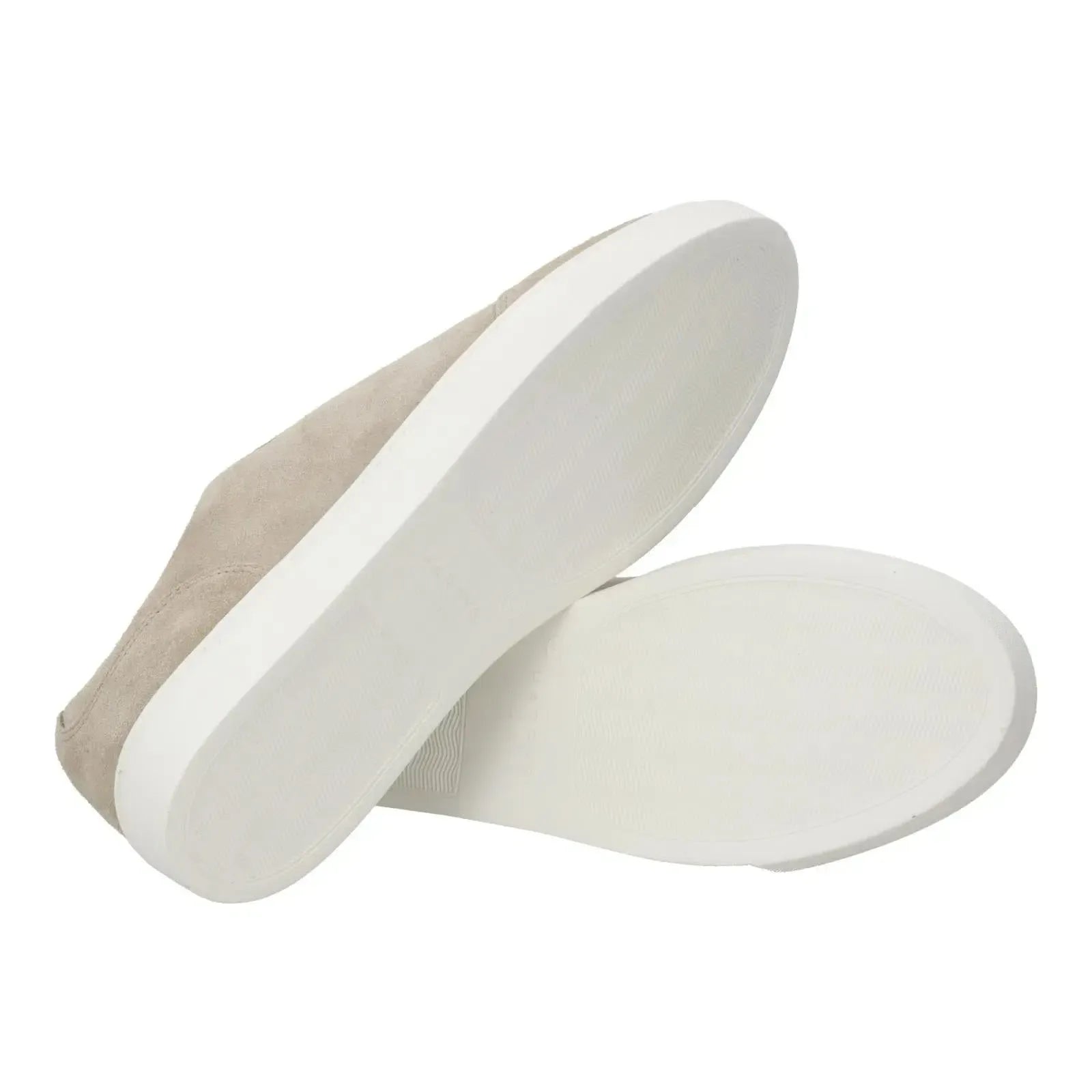 Harry's of London Nimbella Trainer Low Top Beige Alabaster-MALFORD OF LONDON SAVILE ROW MENSWEAR OUTLET