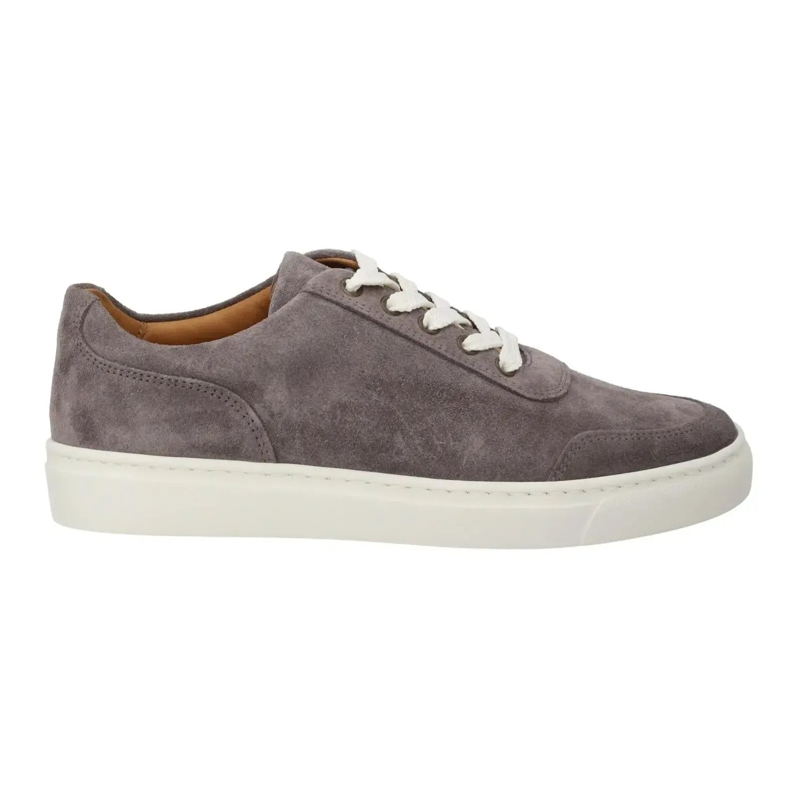 Harry's of London Nimbella Trainer Low Top Grey Alabaster-MALFORD OF LONDON SAVILE ROW MENSWEAR OUTLET