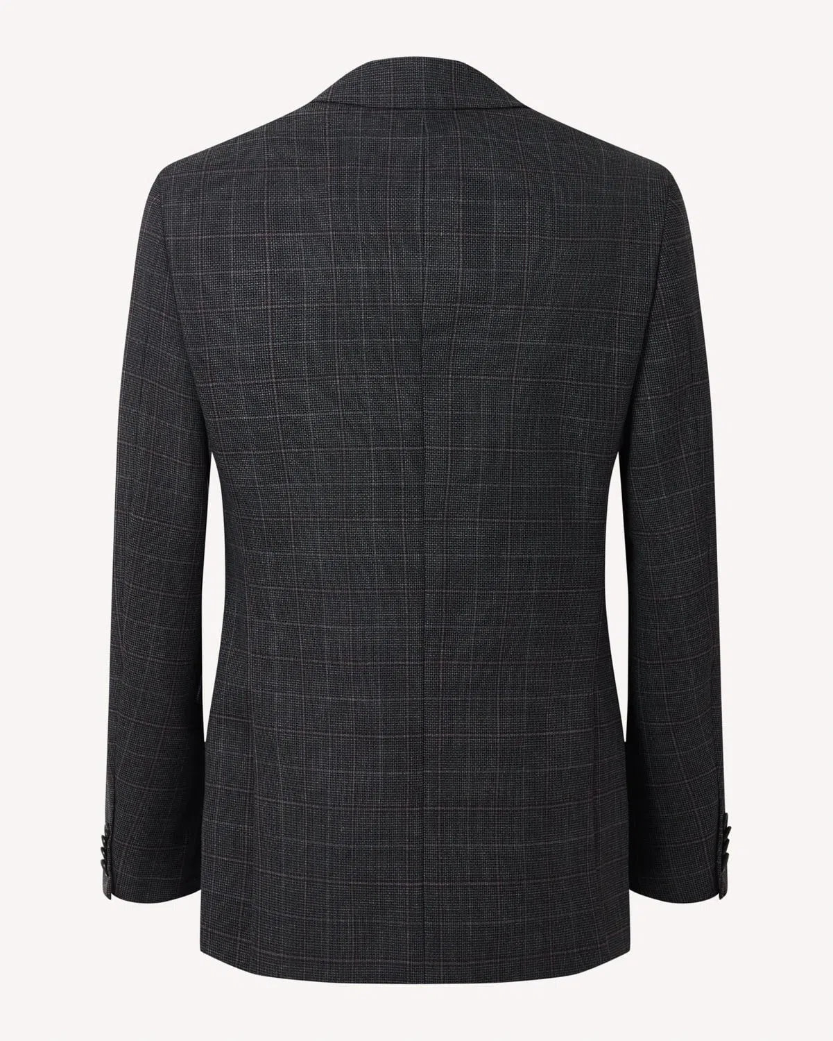 John Varvatos SB2 Suit Grey Weave Check-MALFORD OF LONDON SAVILE ROW MENSWEAR OUTLET