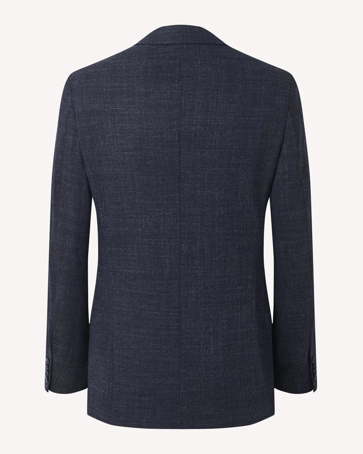 John Varvatos Silk Mix SB2 Sports Jacket Blue Fleck-MALFORD OF LONDON SAVILE ROW MENSWEAR OUTLET