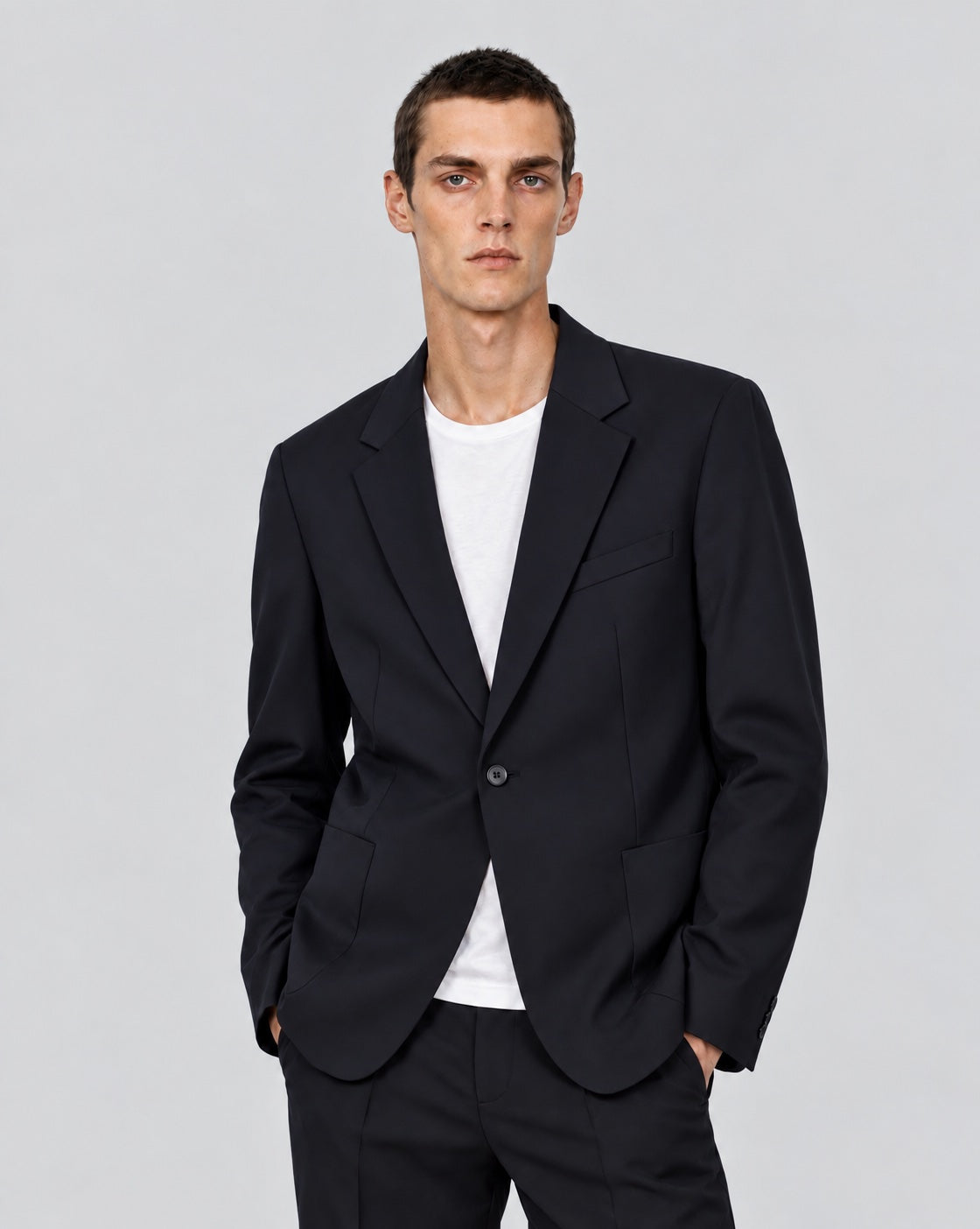 Kilgour SB Classic Cotton Jacket Navy