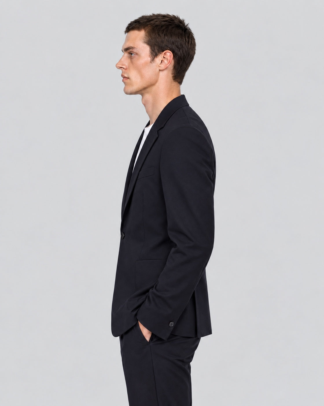 Kilgour SB Classic Cotton Jacket Navy