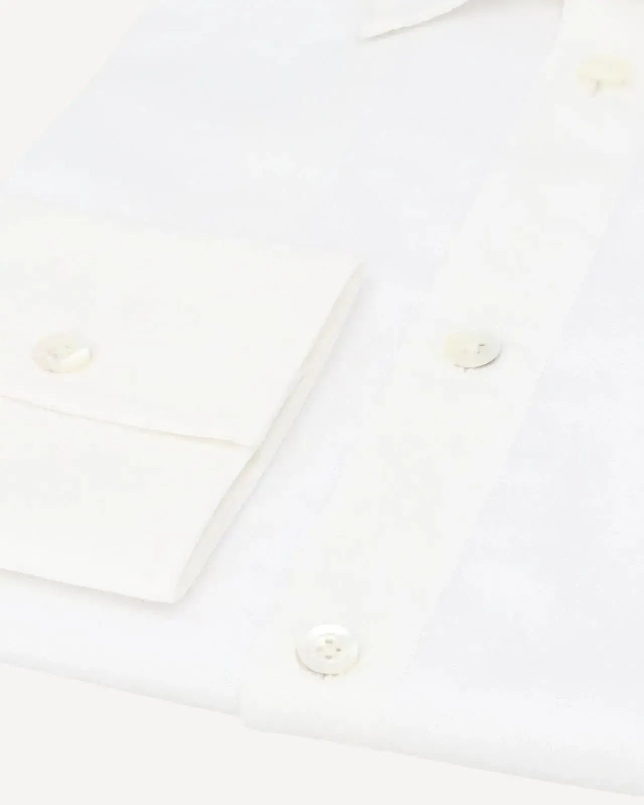KILGOUR Regular Collar Plain Dobby Cotton Shirt - White-MALFORD OF LONDON SAVILE ROW MENSWEAR OUTLET