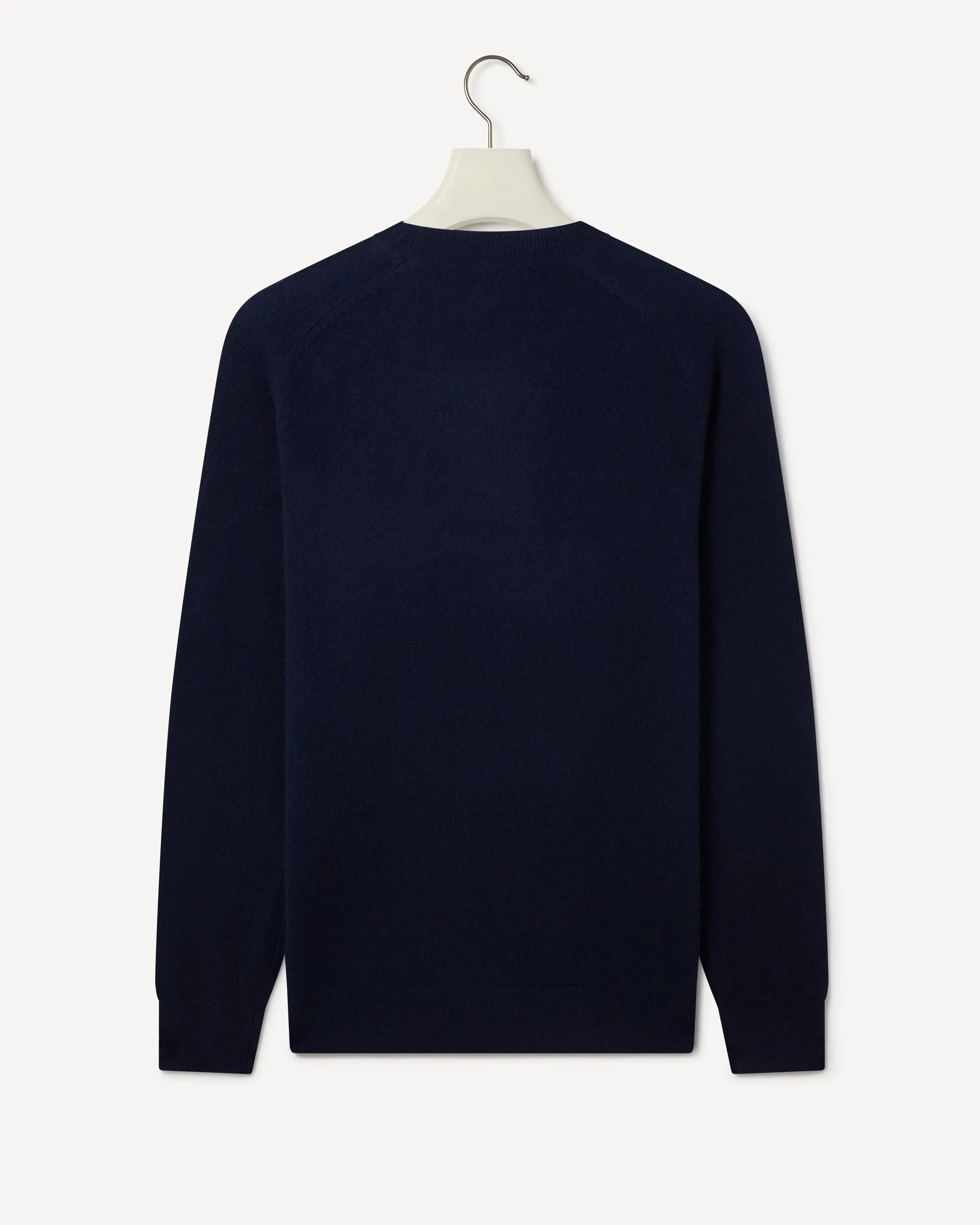 Kilgour Classic Cashmere Crew Neck NAVY-MALFORD OF LONDON SAVILE ROW MENSWEAR OUTLET