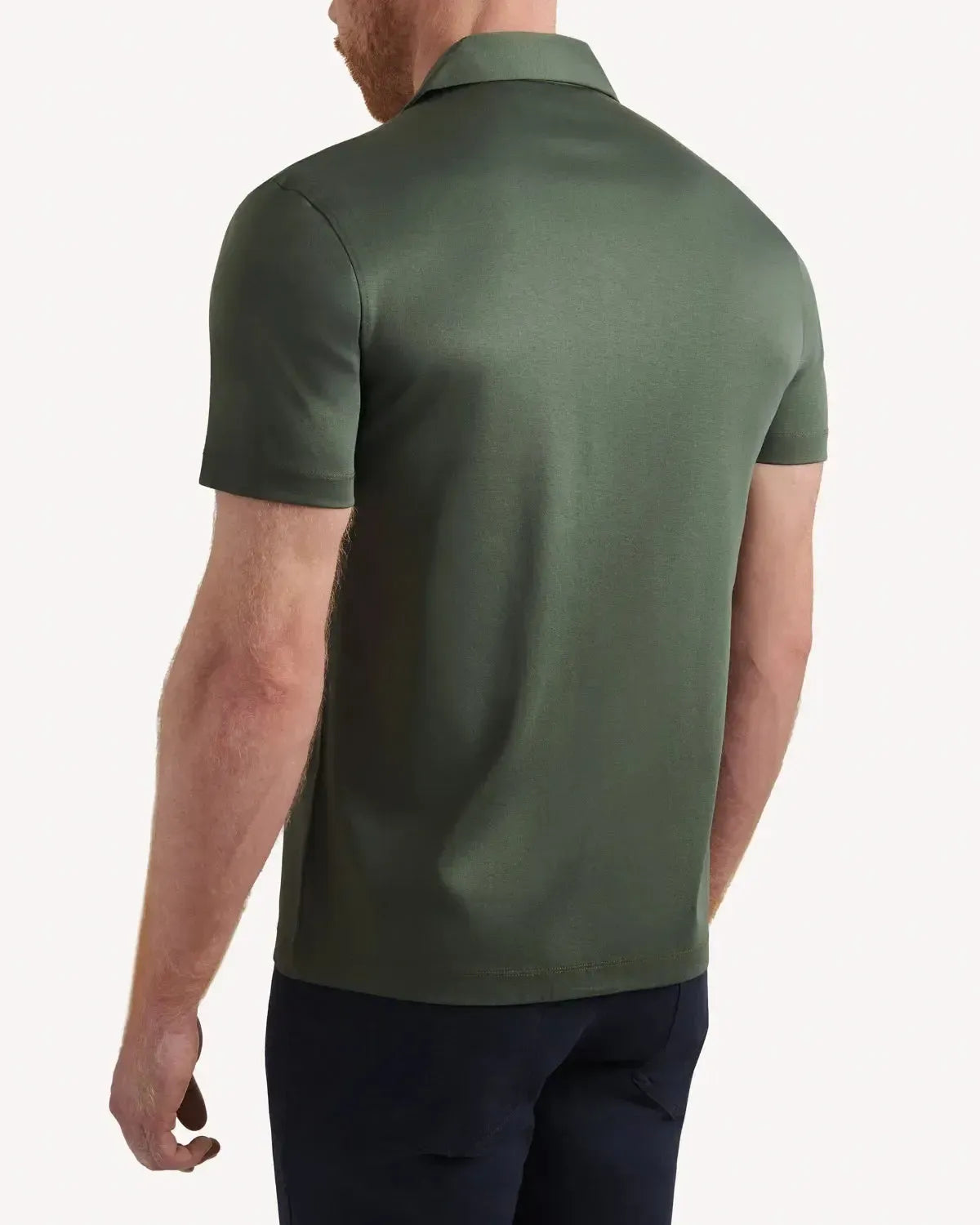 Kilgour Resort Fit Short Sleeve Shirt Green-MALFORD OF LONDON SAVILE ROW MENSWEAR OUTLET