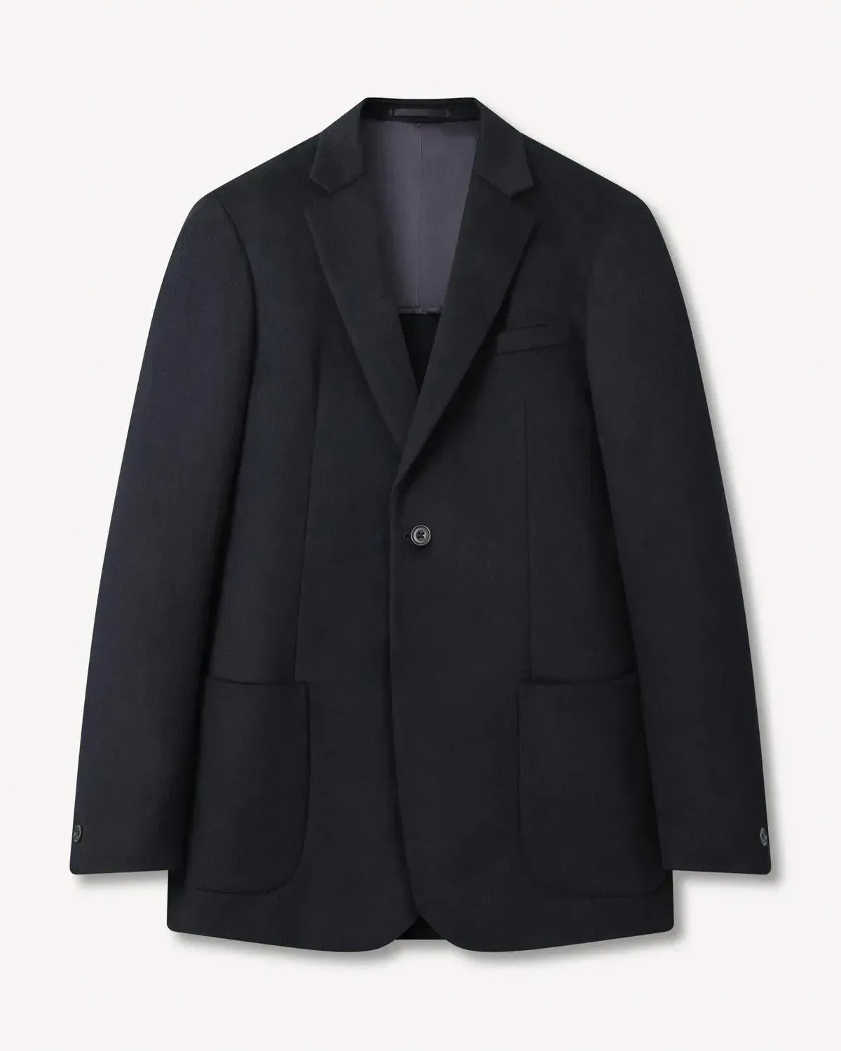 Kilgour SB Classic Cashmere Mix JKT - Navy-MALFORD OF LONDON SAVILE ROW MENSWEAR OUTLET