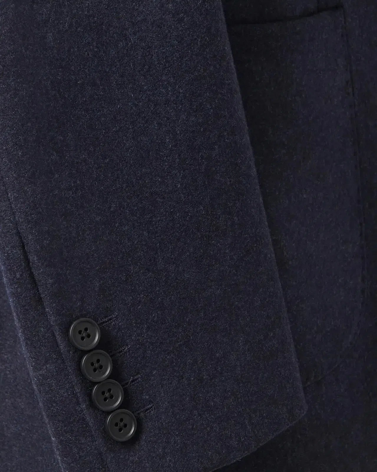 Kilgour SB1 Flannel Jacket Navy Blue-MALFORD OF LONDON SAVILE ROW MENSWEAR OUTLET
