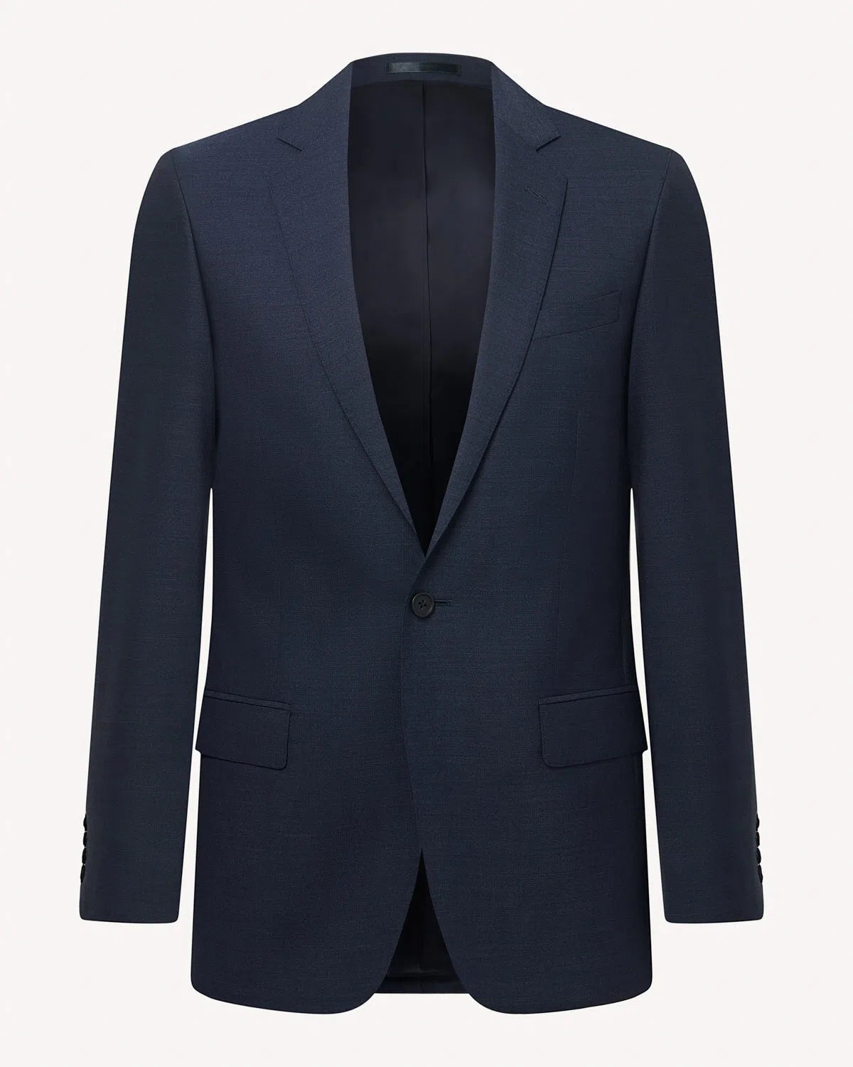 Kilgour SB1 KG Single Breasted End on End Suit Navy-MALFORD OF LONDON SAVILE ROW MENSWEAR OUTLET