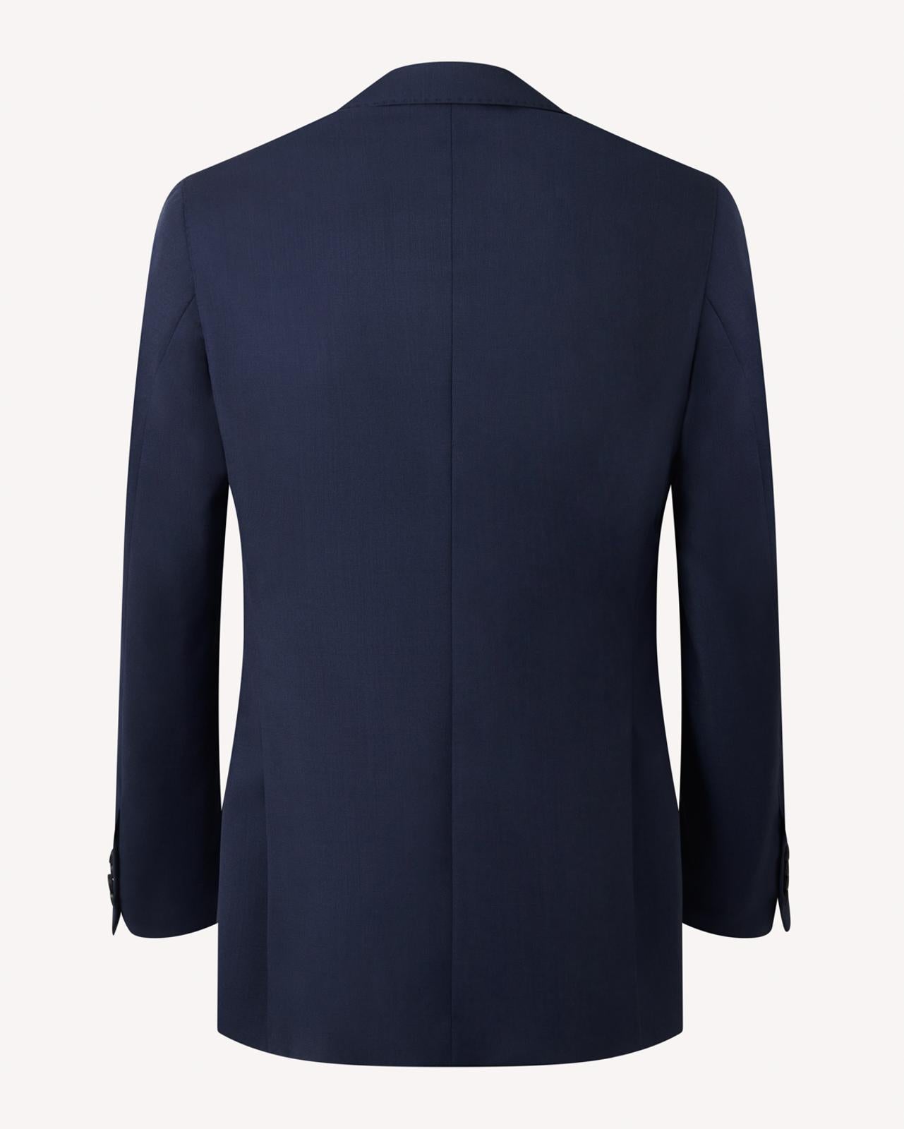 Kilgour Single Breasted Twill Suit Navy-MALFORD OF LONDON SAVILE ROW MENSWEAR OUTLET