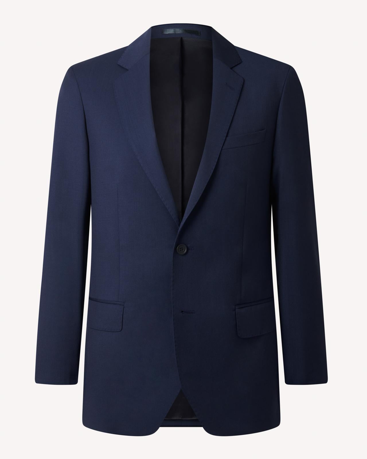 Kilgour Single Breasted Twill Suit Navy-MALFORD OF LONDON SAVILE ROW MENSWEAR OUTLET