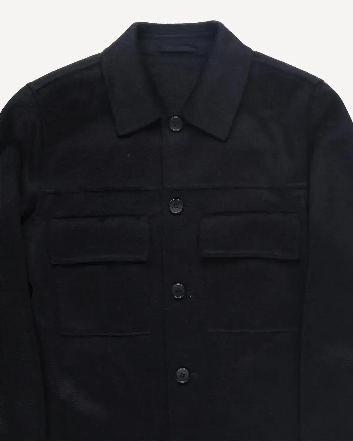 Kilgour Town Coat Black-MALFORD OF LONDON SAVILE ROW MENSWEAR OUTLET