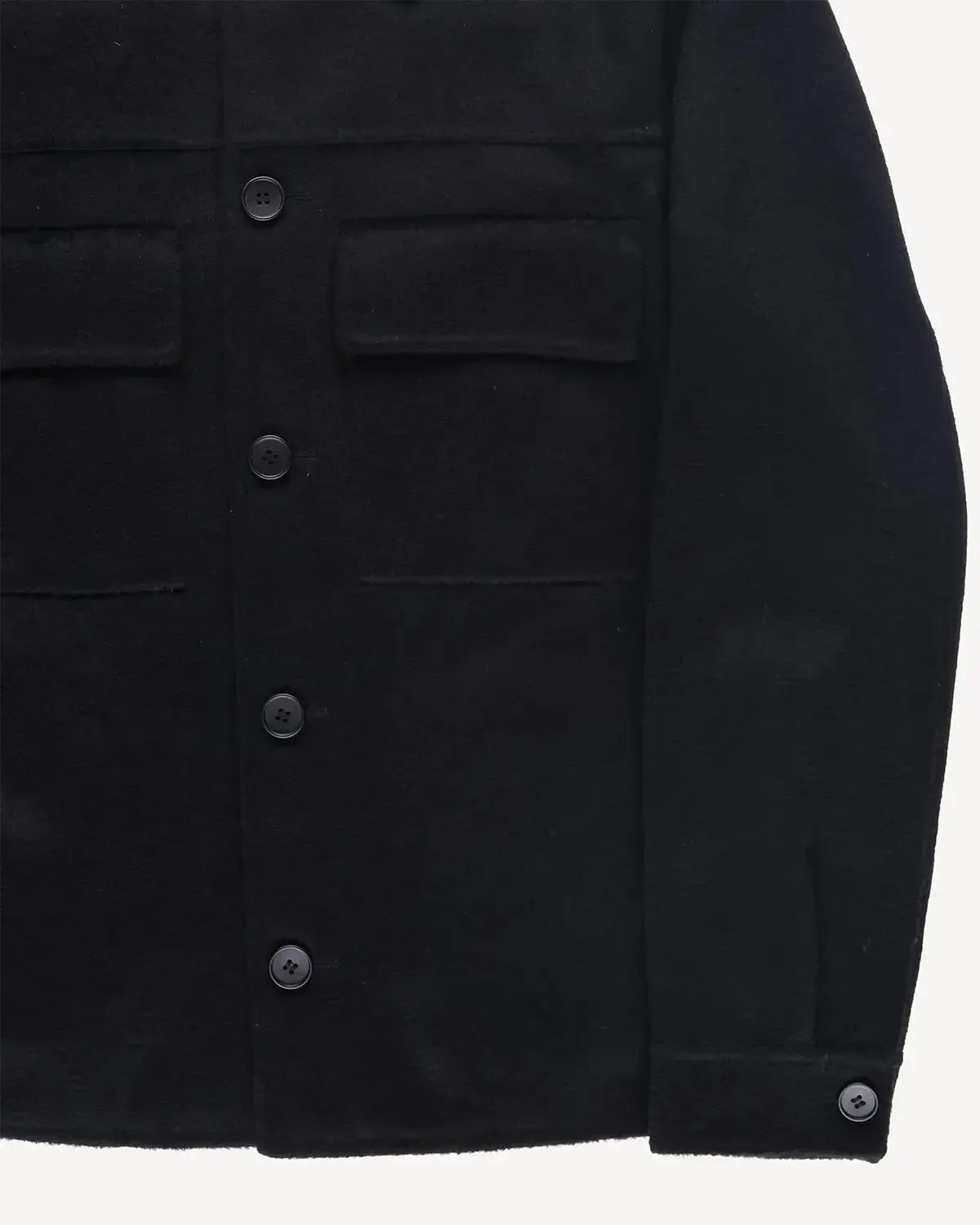 Kilgour Town Coat Black-MALFORD OF LONDON SAVILE ROW MENSWEAR OUTLET