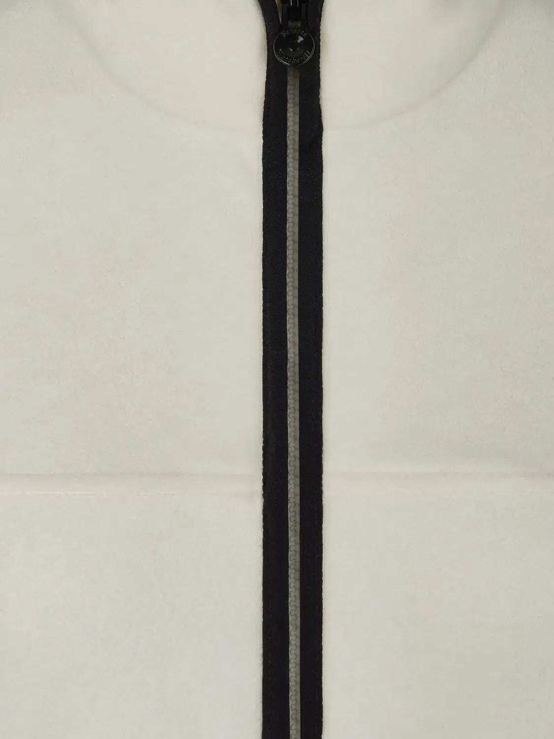 Ladies Full Zip Summer Fleece Cream-MALFORD OF LONDON SAVILE ROW MENSWEAR OUTLET