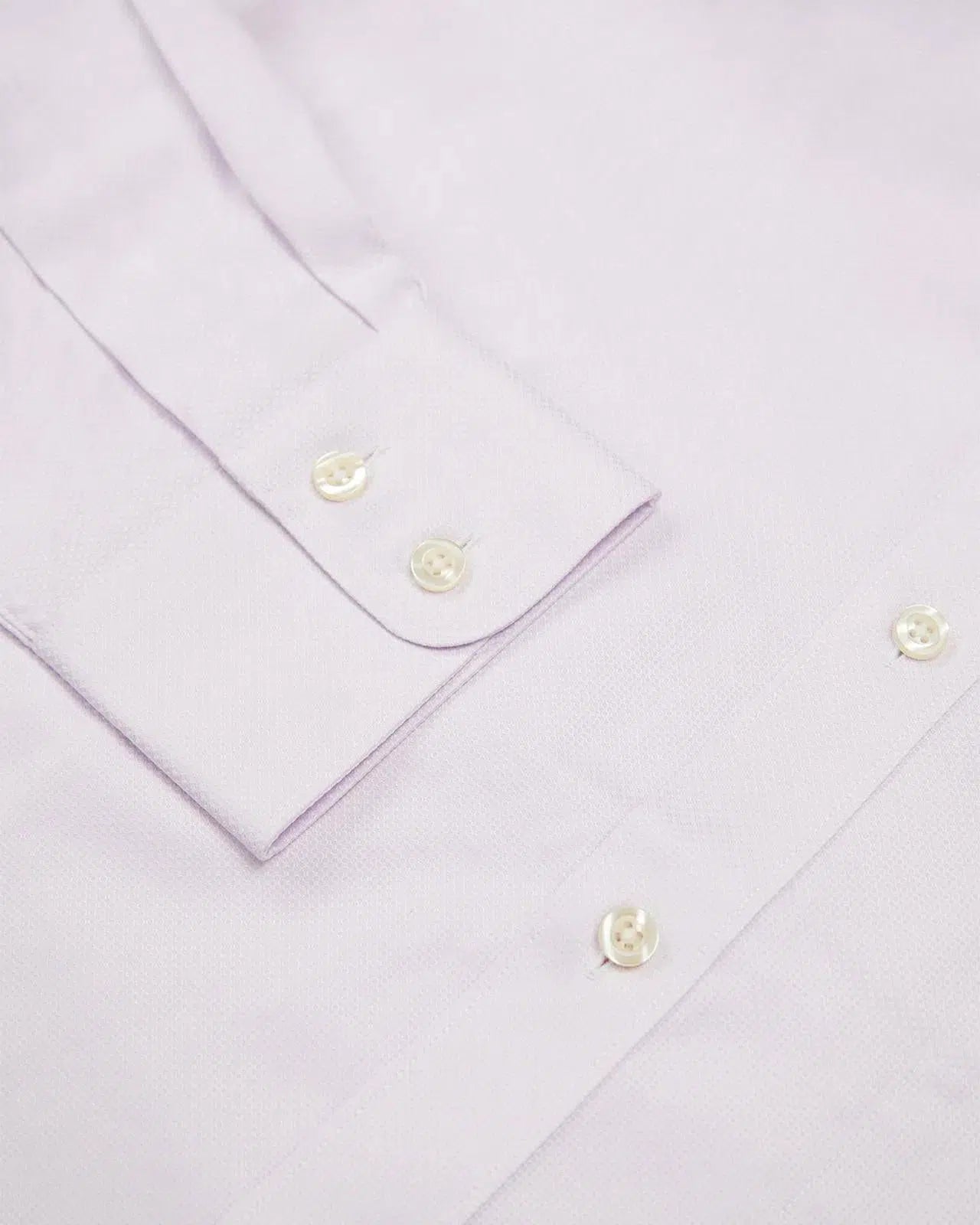 Lilac Slim Fit Link Weave Shirt-MALFORD OF LONDON SAVILE ROW MENSWEAR OUTLET