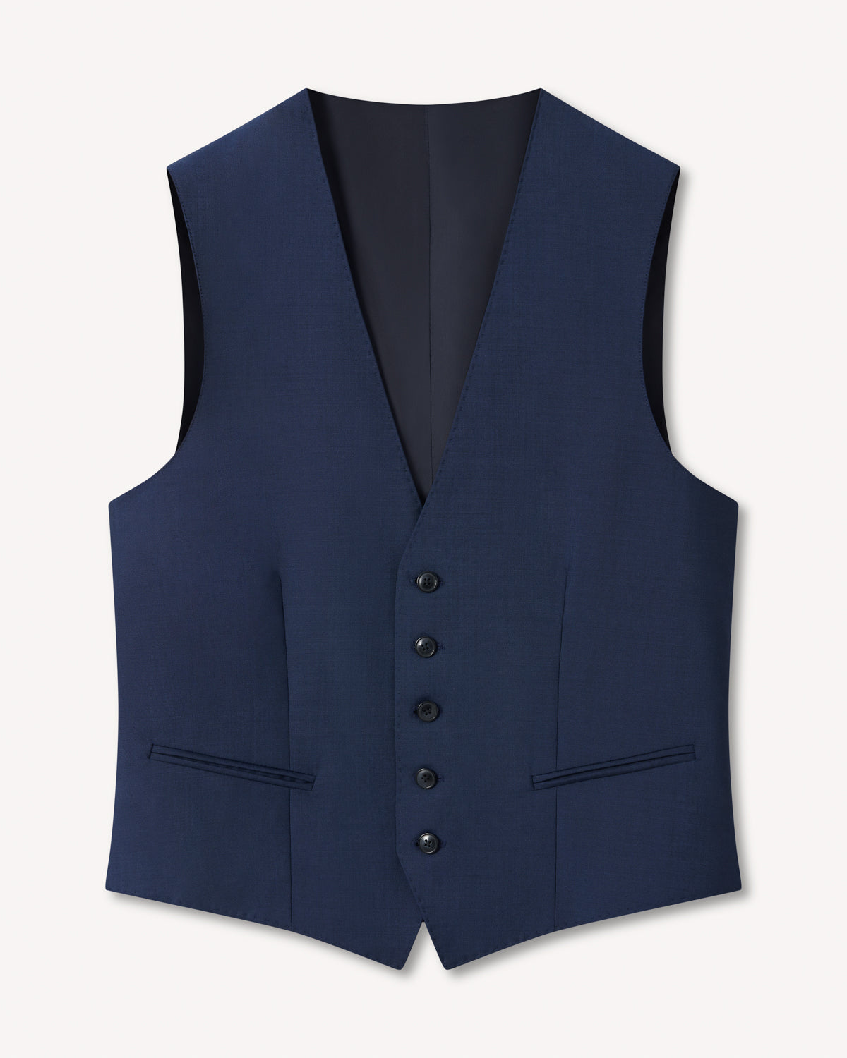 RJL ARCHER WOOL/MOHAIR SB WAISTCOAT