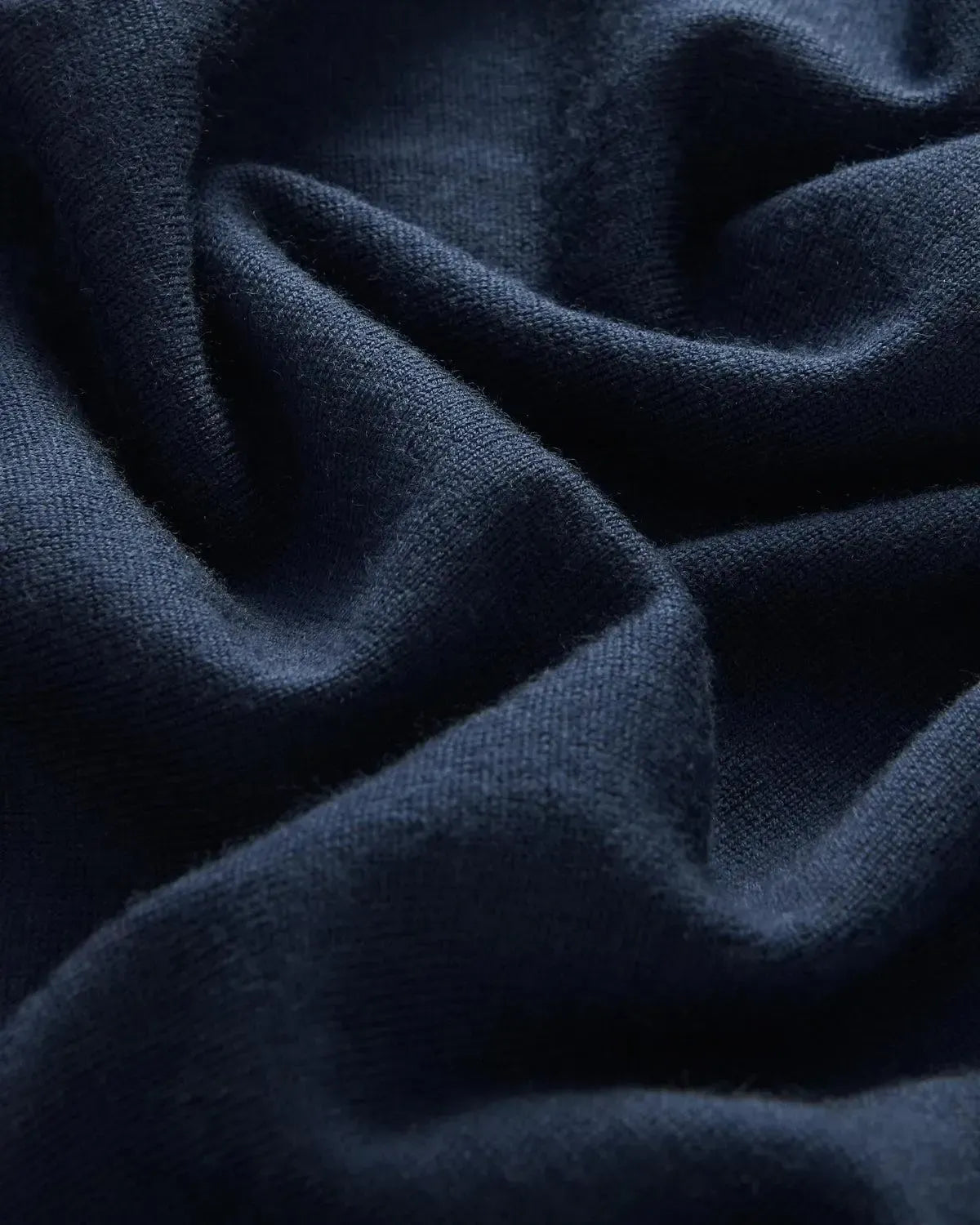 Richard James 1/4 Zip Merino Wool Knit Navy-MALFORD OF LONDON SAVILE ROW MENSWEAR OUTLET