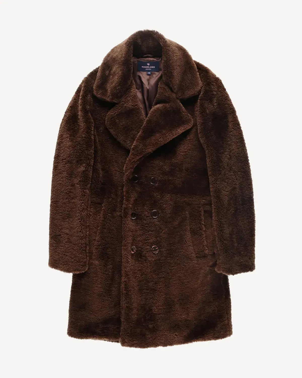 Richard James Belted Teddy - Brown-MALFORD OF LONDON SAVILE ROW MENSWEAR OUTLET