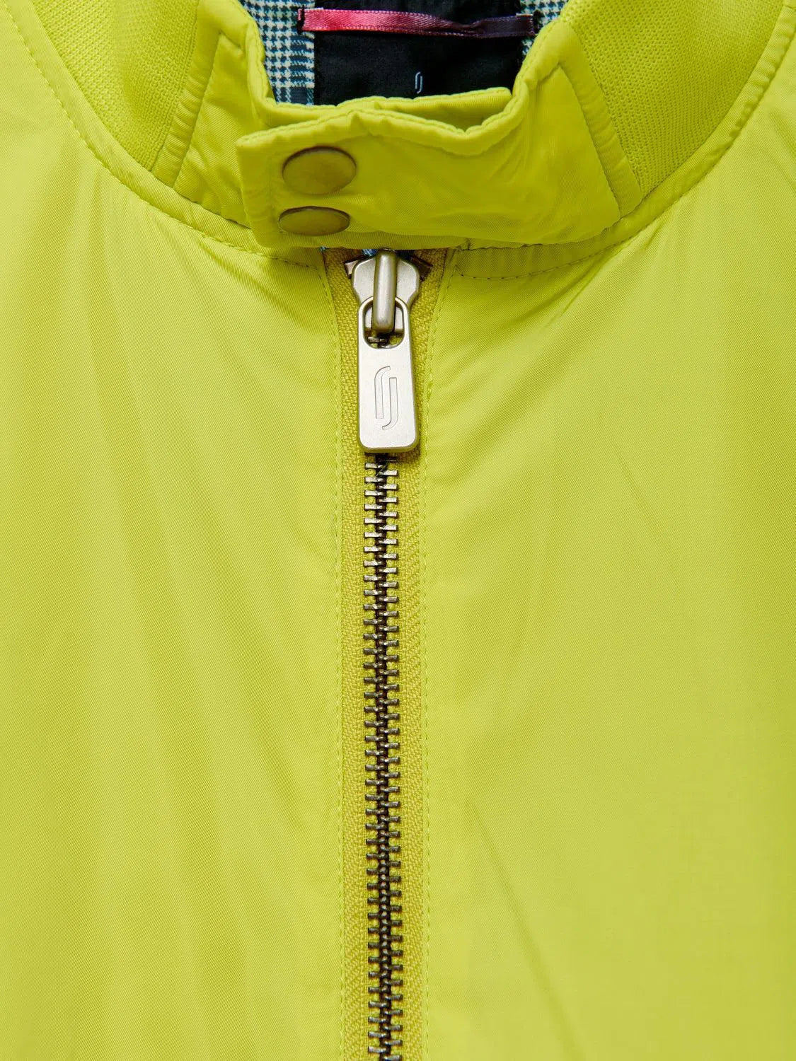 Richard James Bomber - Bright Lime-MALFORD OF LONDON SAVILE ROW MENSWEAR OUTLET