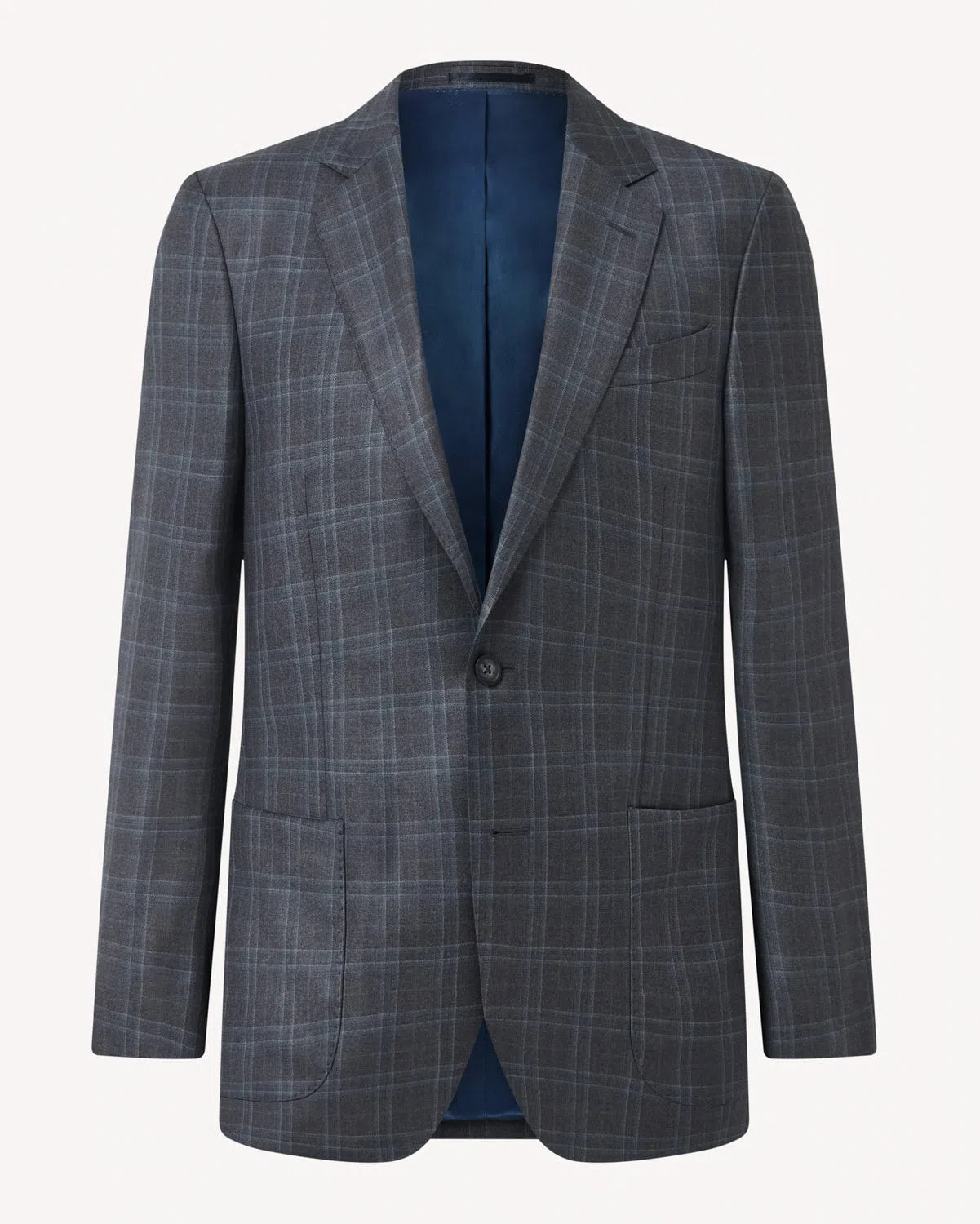 Richard James Check Jacket Charcoal-MALFORD OF LONDON SAVILE ROW MENSWEAR OUTLET