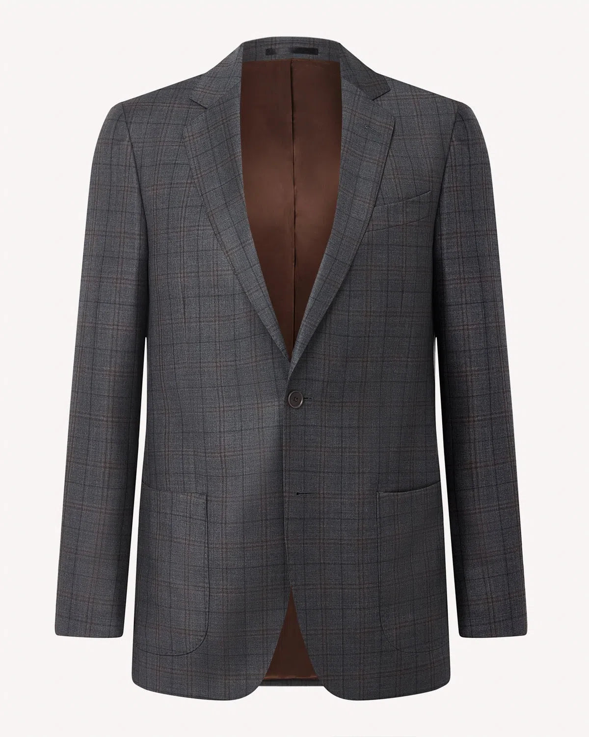 Richard James Check Jacket Charcoal-MALFORD OF LONDON SAVILE ROW MENSWEAR OUTLET