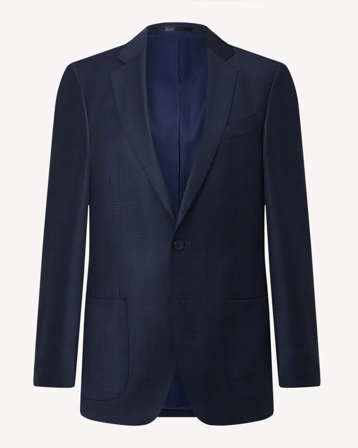 Richard James Check Jacket Navy-MALFORD OF LONDON SAVILE ROW MENSWEAR OUTLET