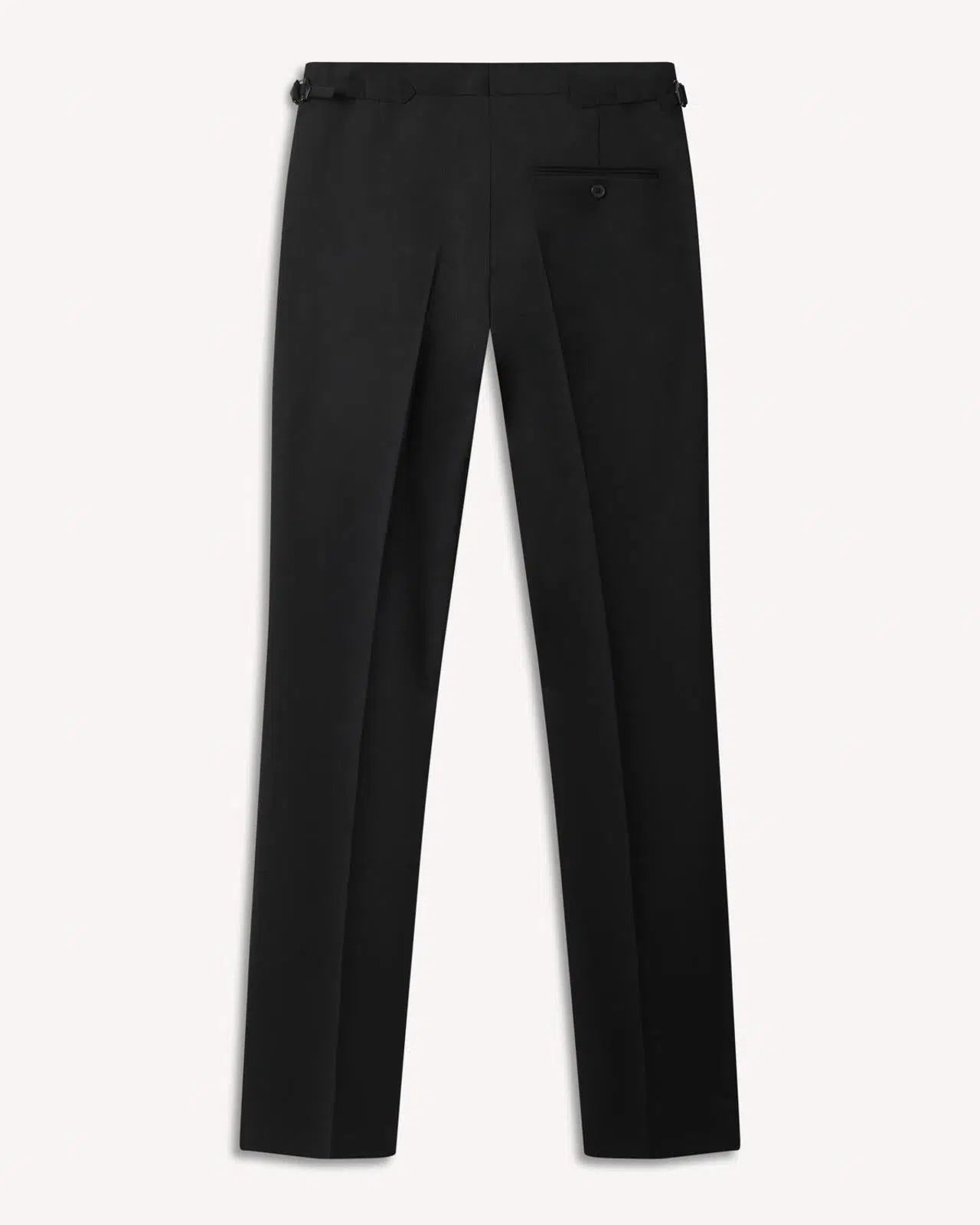 Richard James Classic SB1 Barathea Dinner Suit Black-MALFORD OF LONDON SAVILE ROW MENSWEAR OUTLET