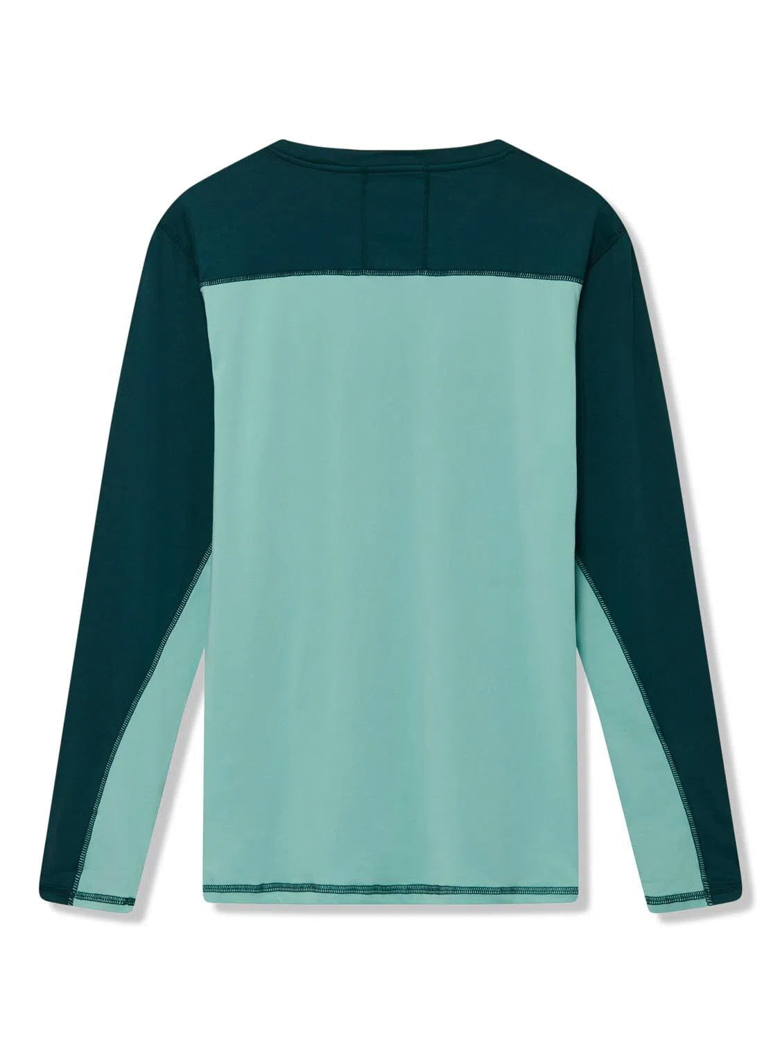 Richard James Long Sleeve Active Tee Arctic Blue/Aqua-MALFORD OF LONDON SAVILE ROW MENSWEAR OUTLET