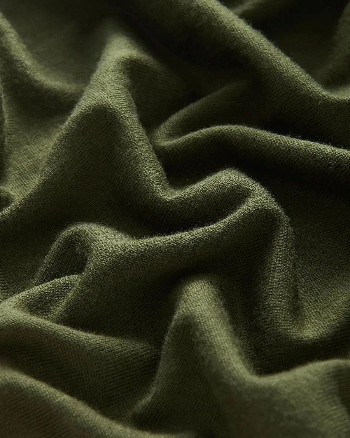 Richard James Merino Wool Collared Knit Sage-MALFORD OF LONDON SAVILE ROW MENSWEAR OUTLET