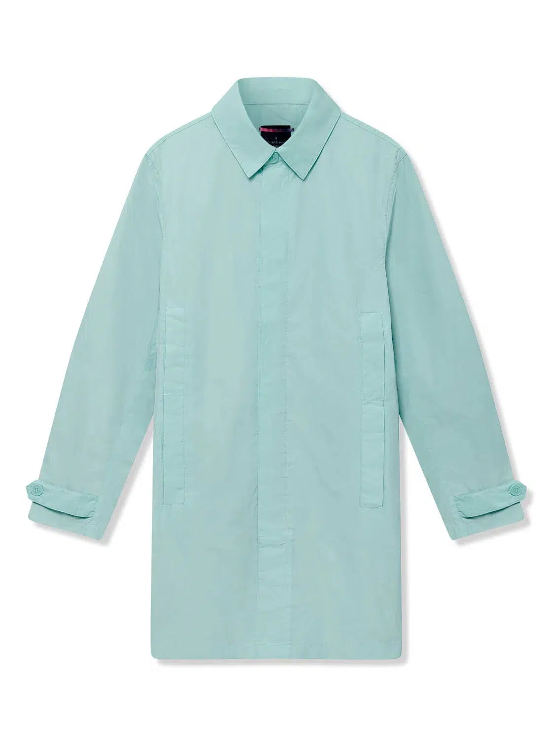 Richard James Rain Mac - Aqua-MALFORD OF LONDON SAVILE ROW MENSWEAR OUTLET