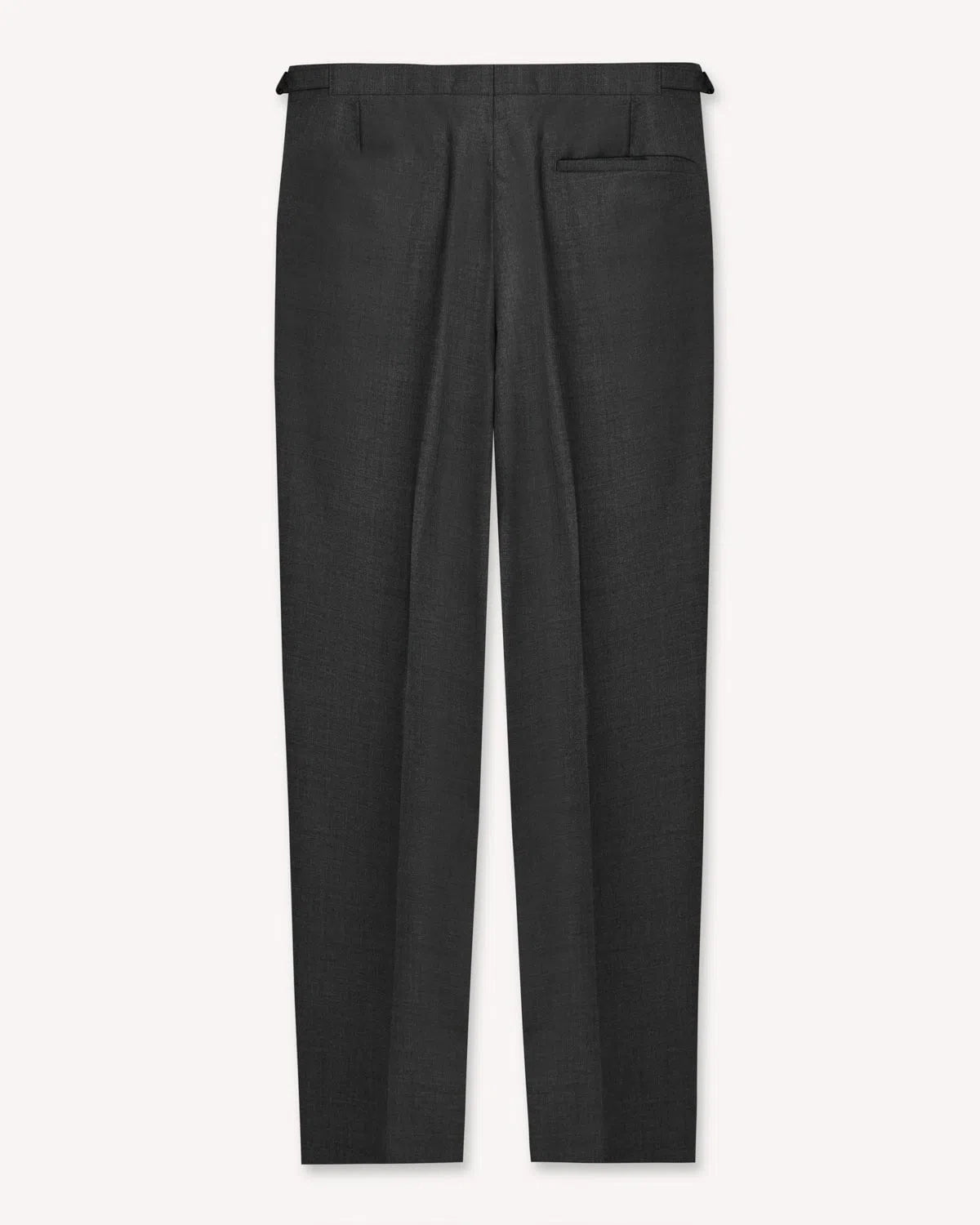 Richard James Sharkskin Wool Suit Trousers Grey-MALFORD OF LONDON SAVILE ROW MENSWEAR OUTLET