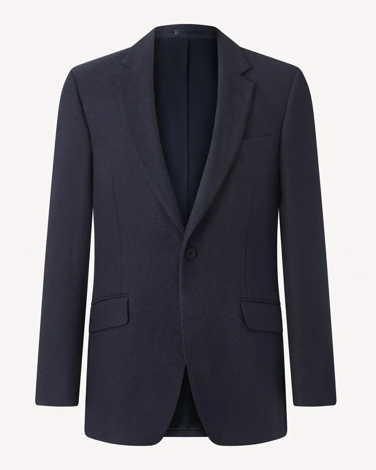 Richard James Suit Textured Navy-MALFORD OF LONDON SAVILE ROW MENSWEAR OUTLET