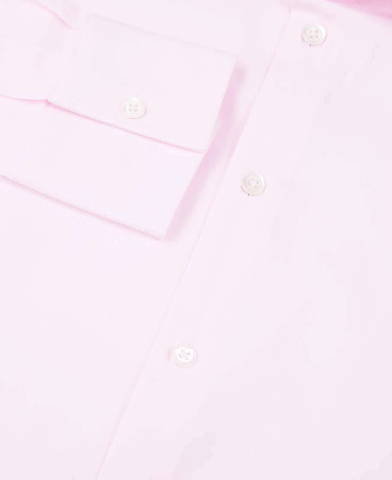 Richard James Tailored Fit Plain Poplin Shirt Pink-MALFORD OF LONDON SAVILE ROW MENSWEAR OUTLET