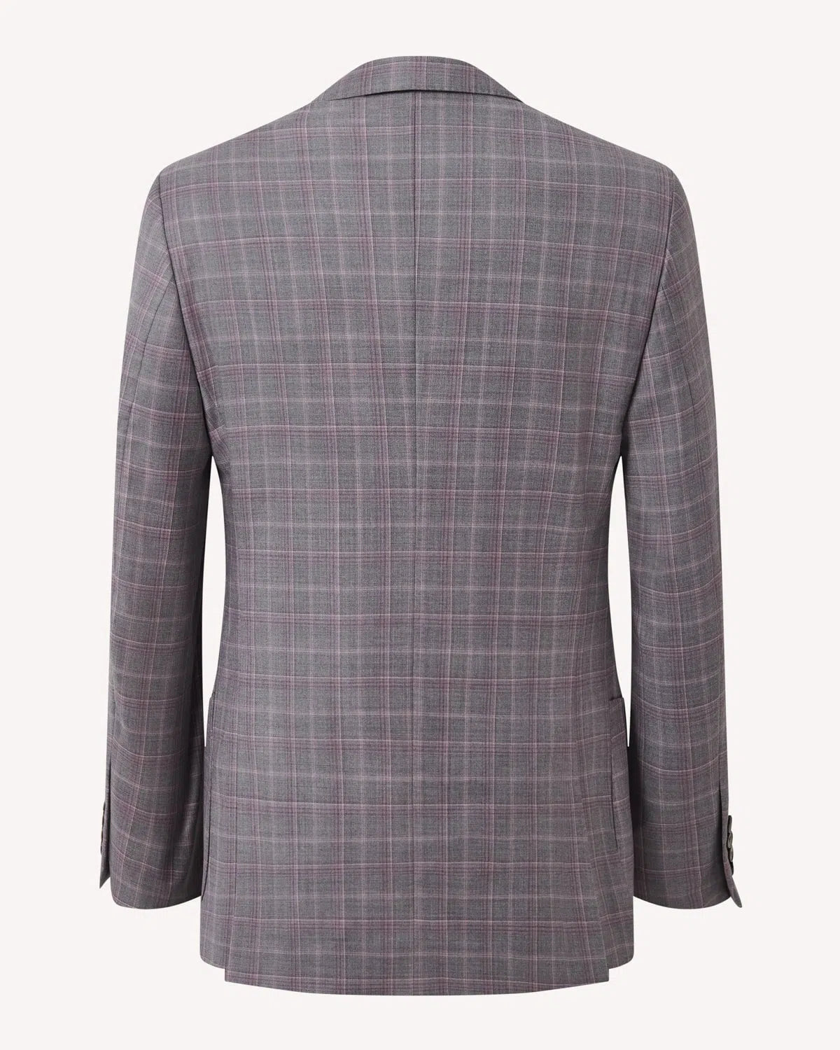 Richard James Window Check Jacket Grey Blue-MALFORD OF LONDON SAVILE ROW MENSWEAR OUTLET